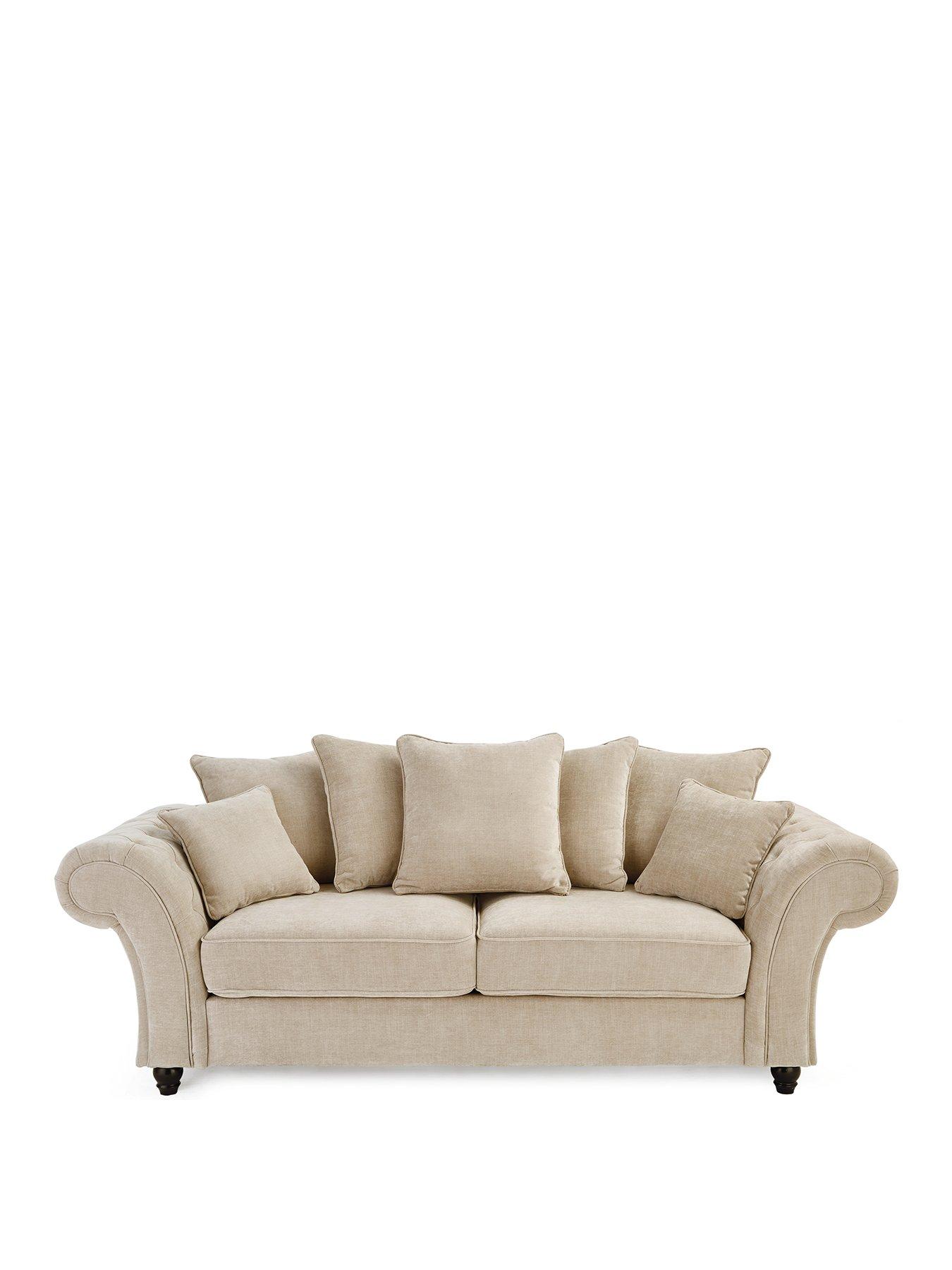 Image 2 of 7 of The Very Collection Windsor 3 Seater Fabric Scatter Back Sofa&nbsp;- FSC&reg; Certified