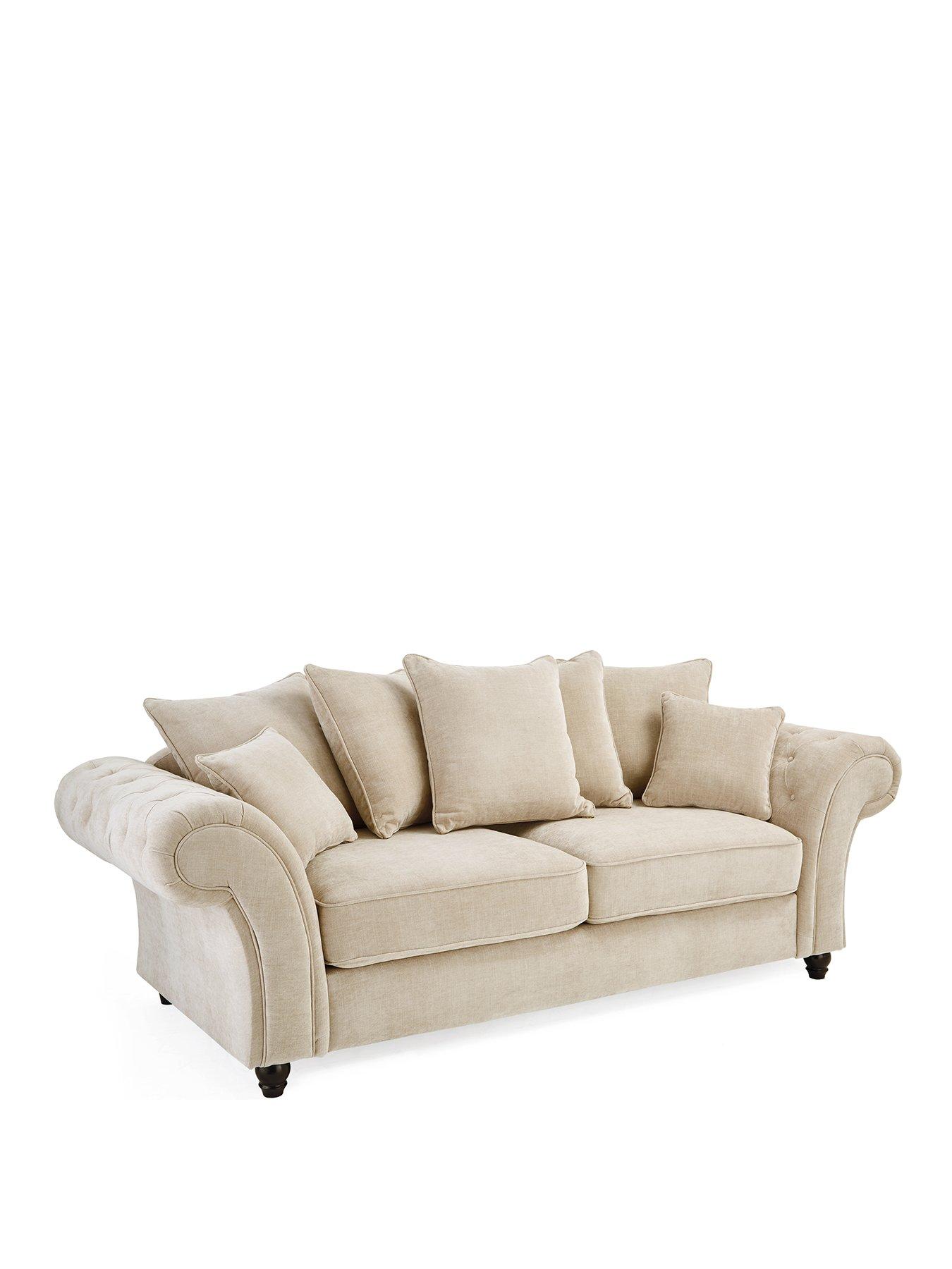Image 3 of 7 of The Very Collection Windsor 3 Seater Fabric Scatter Back Sofa&nbsp;- FSC&reg; Certified