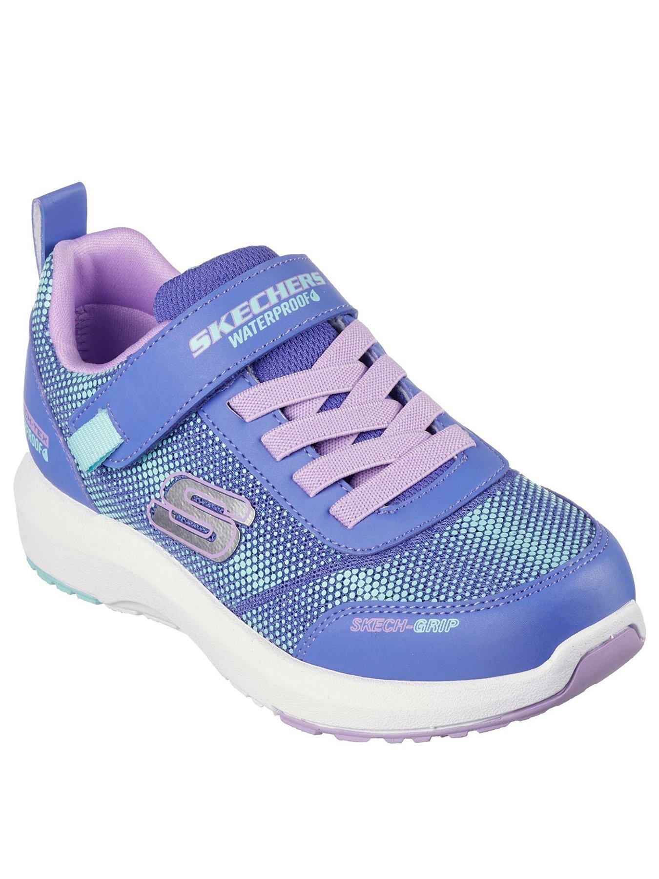 skechers-girls-dynamic-treat-waterproof-trainerstillFront