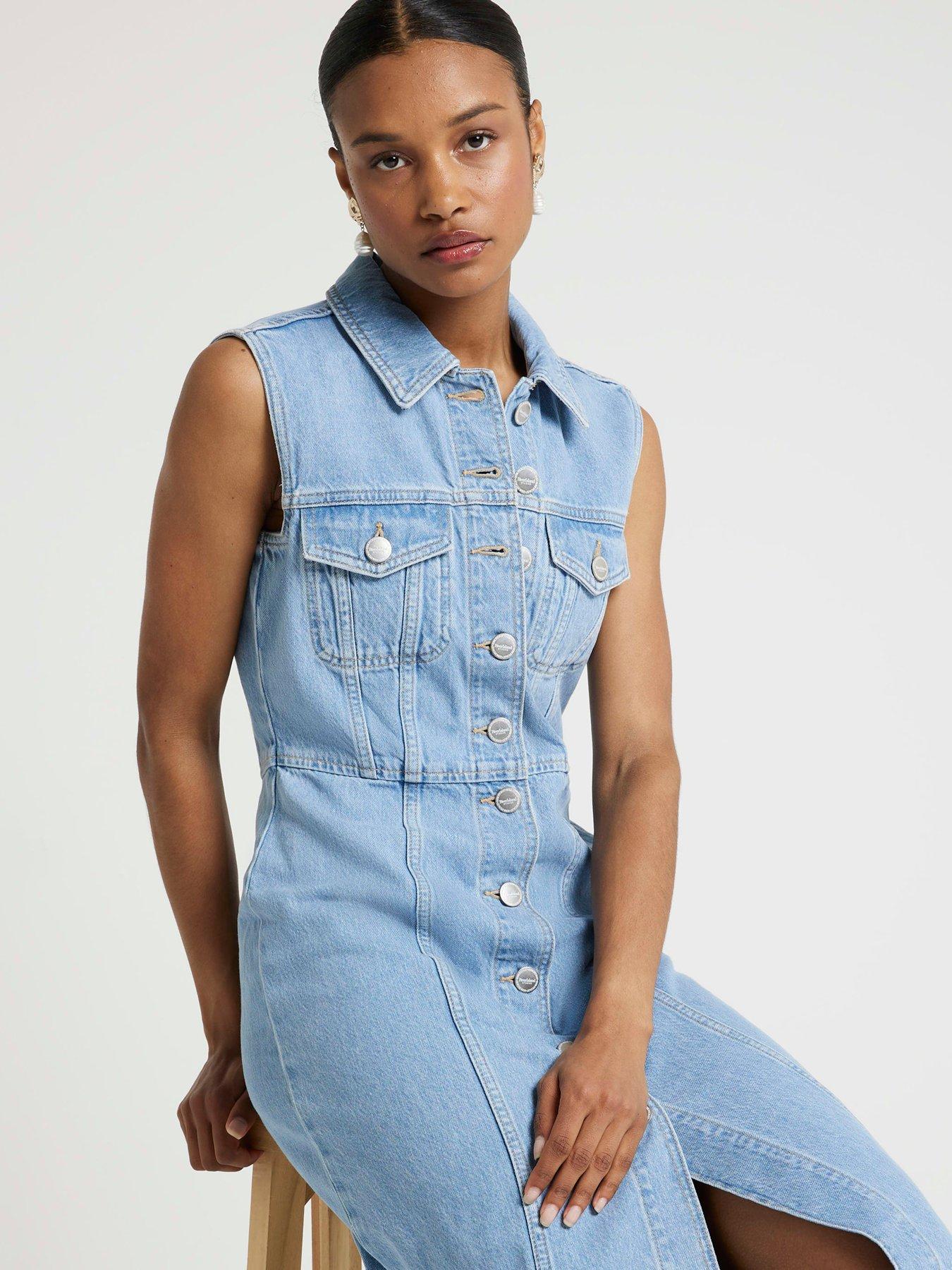 river-island-denim-dress-light-denimoutfit