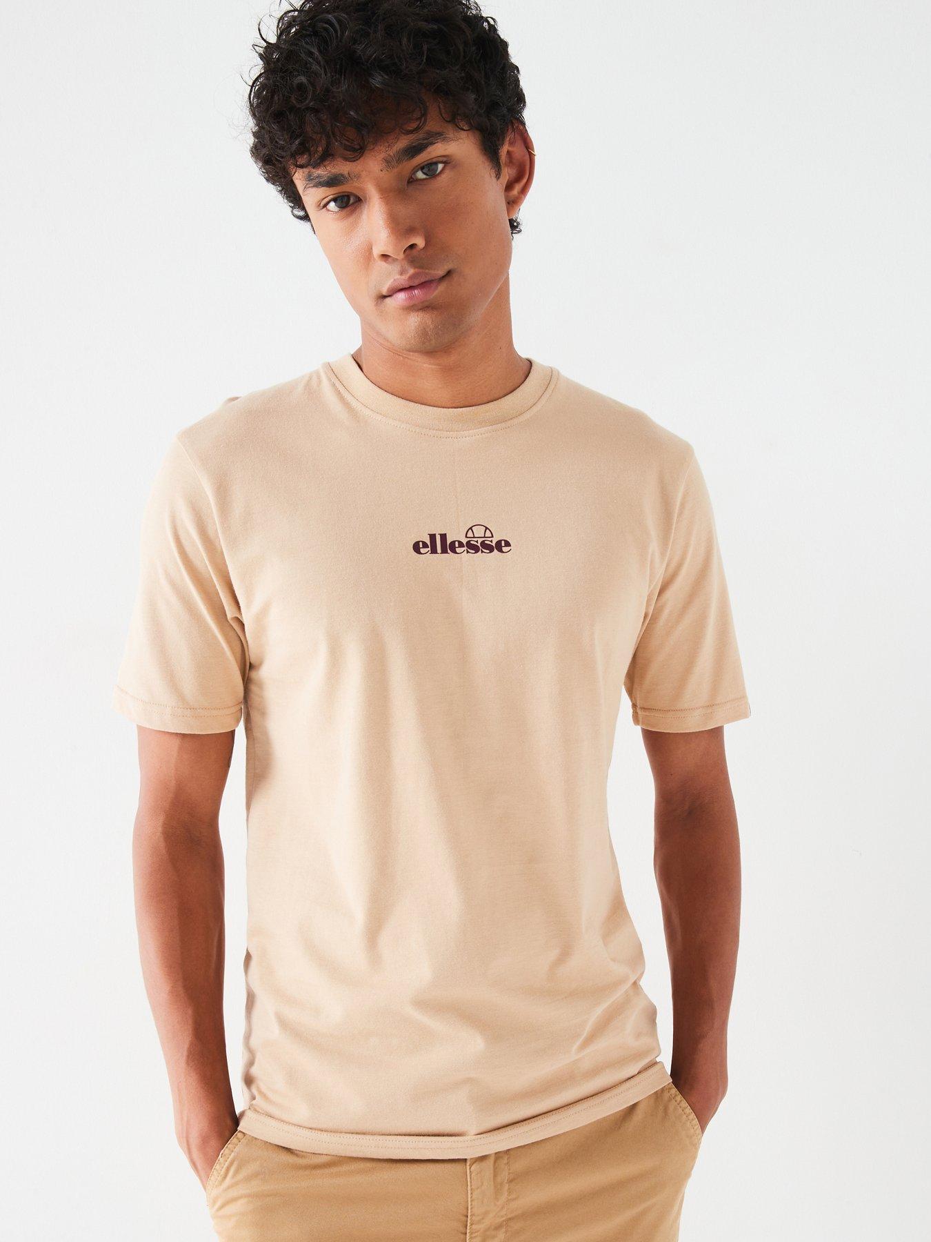 ellesse-mens-ollio-tee-beige