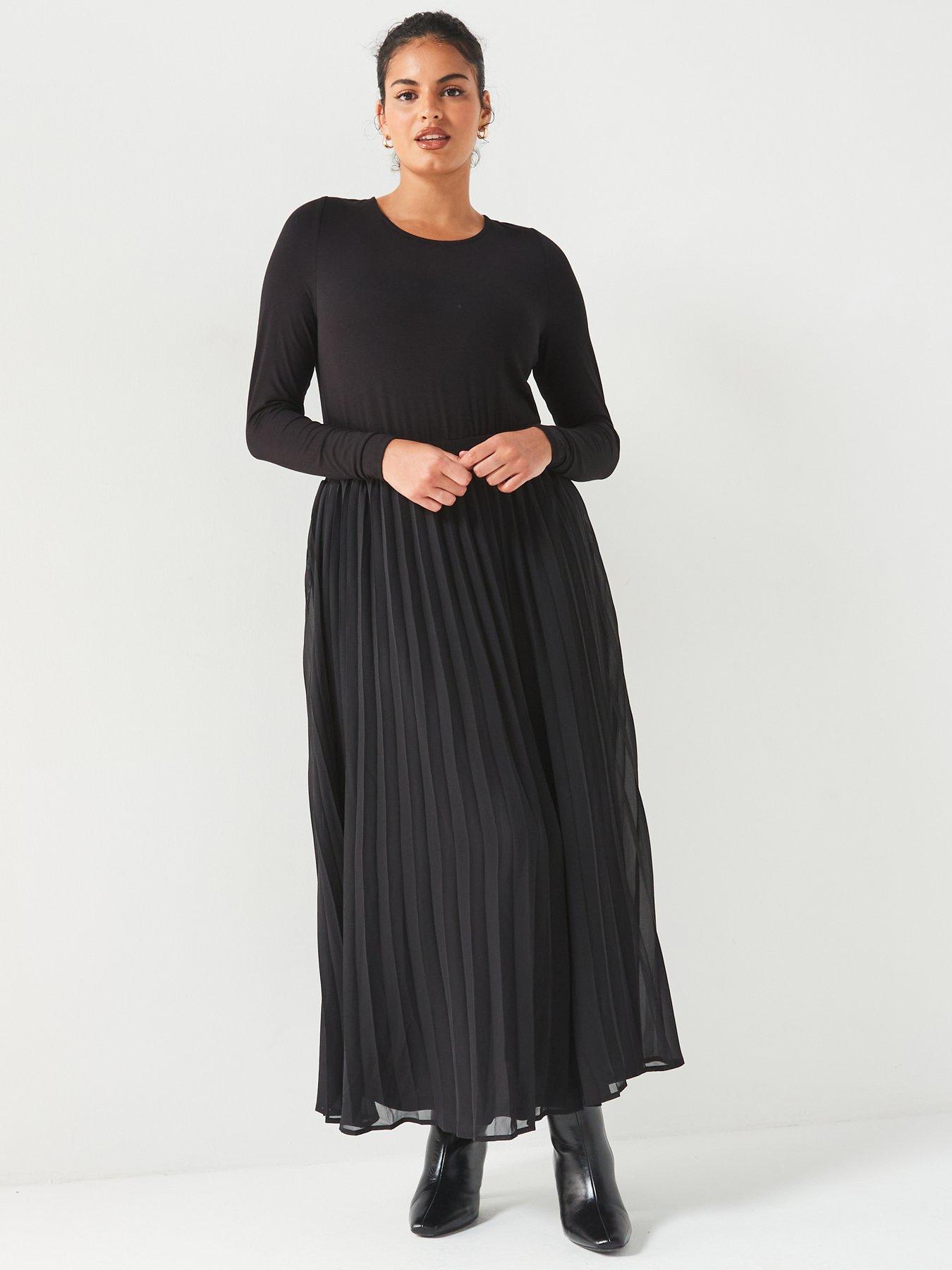 v-by-very-curve-2-in-1-pleated-midi-dress-blackoutfit