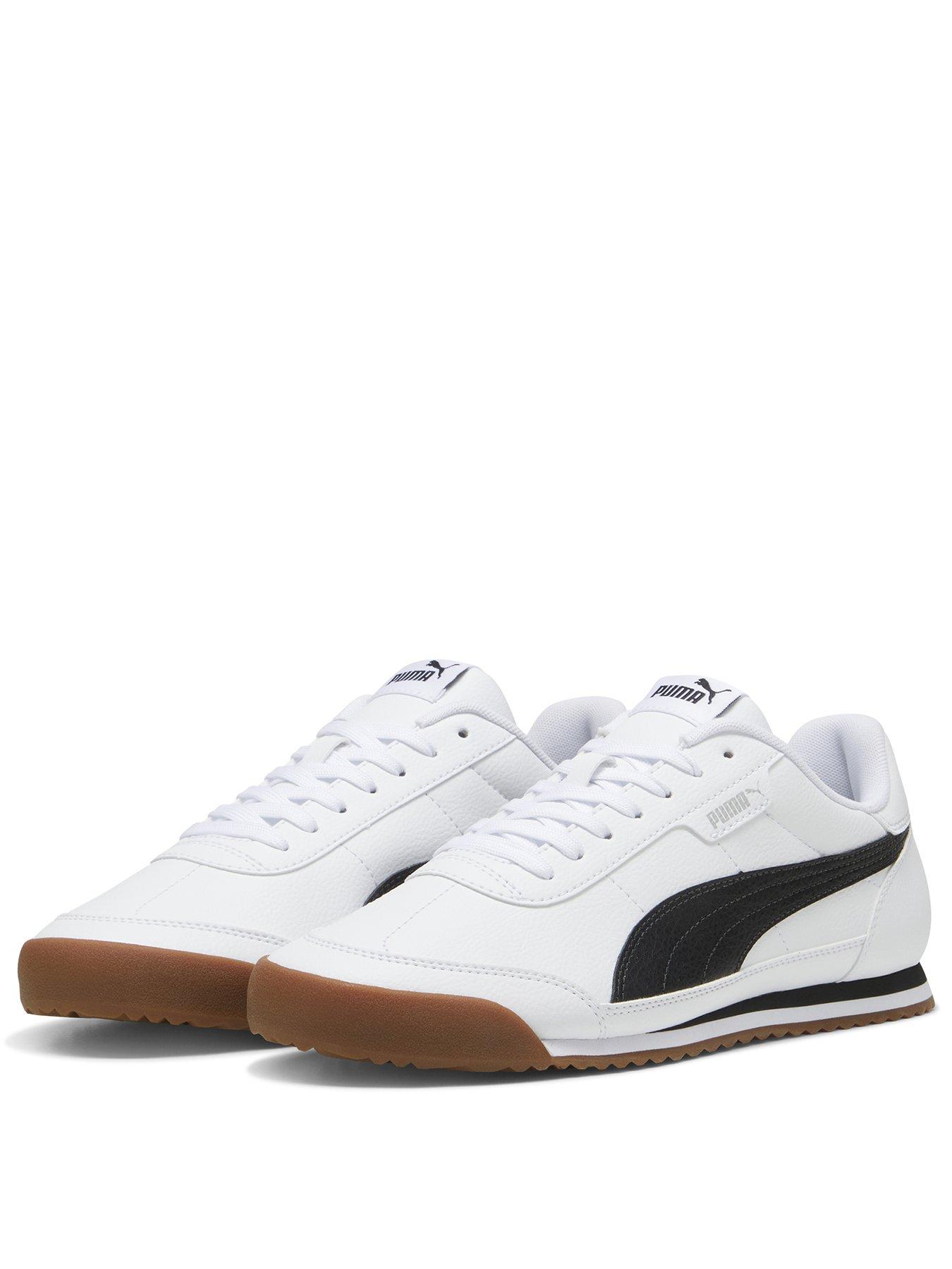 puma-mens-turino-ii-trainers-whiteblackstillFront