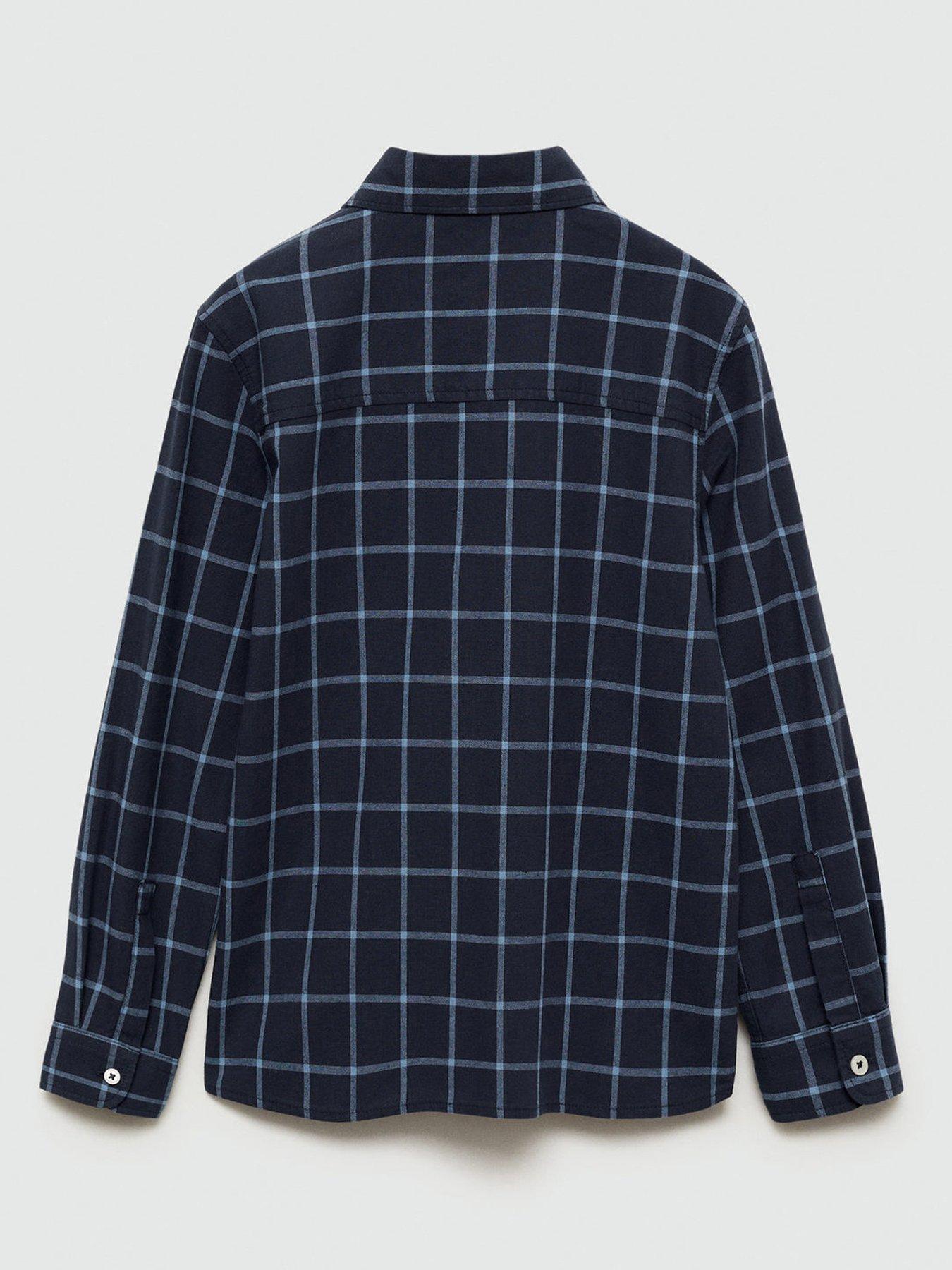 mango-boys-long-sleeved-checked-shirt-navyback