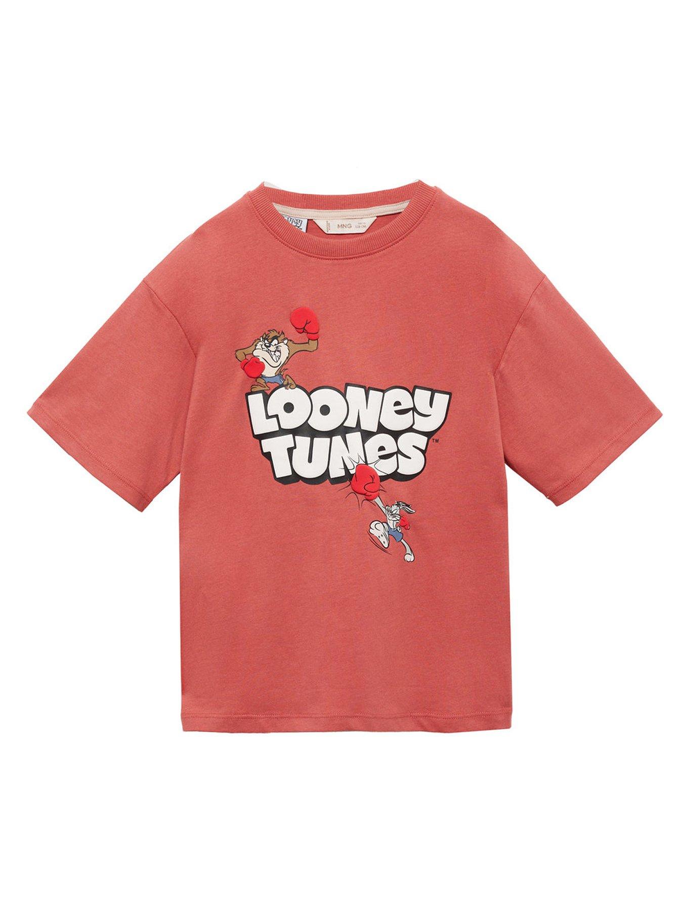 mango-boys-looney-tunes-short-sleeve-tshirt-red