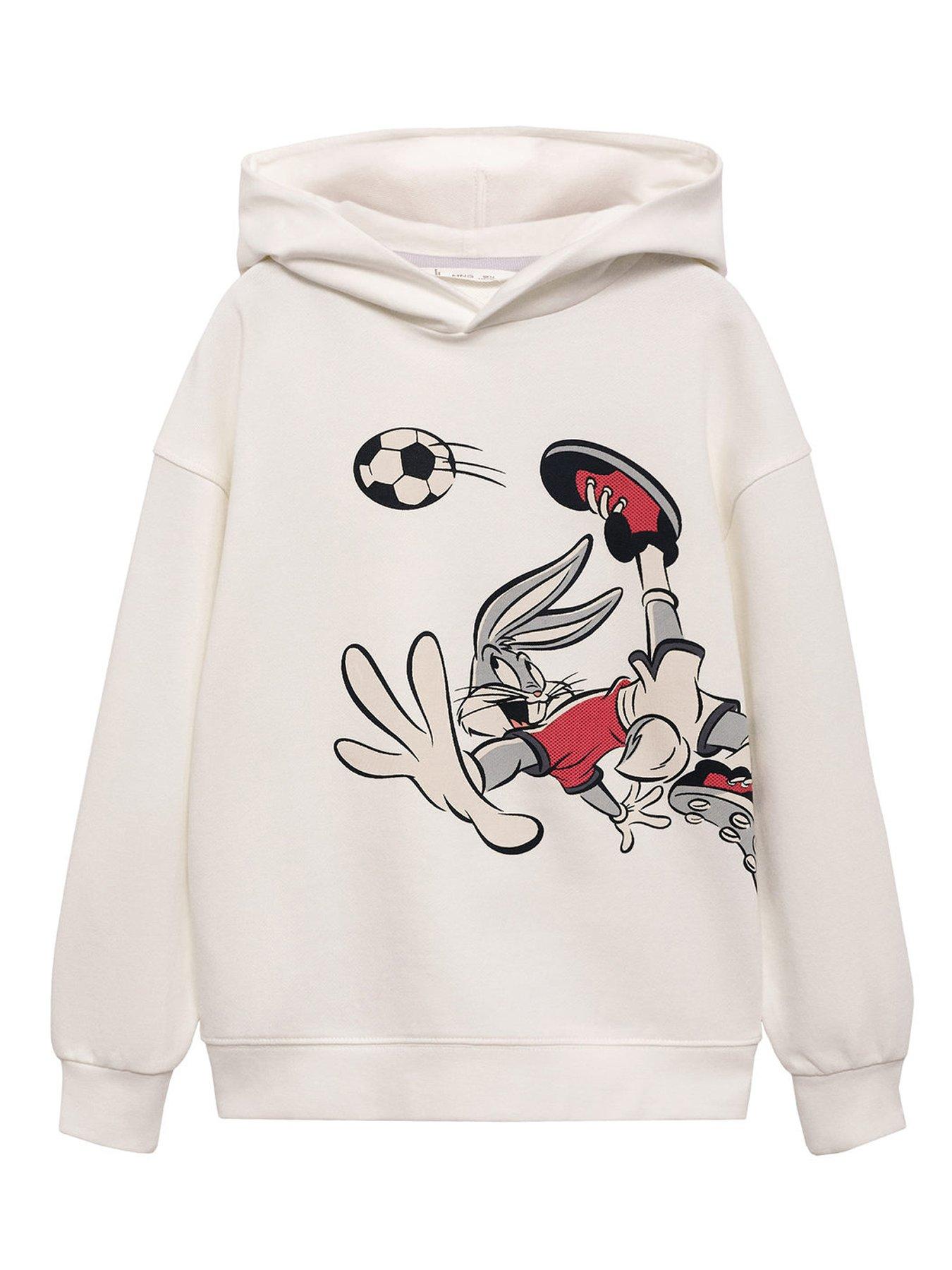 mango-boys-looney-tunes-hoody-light-cream