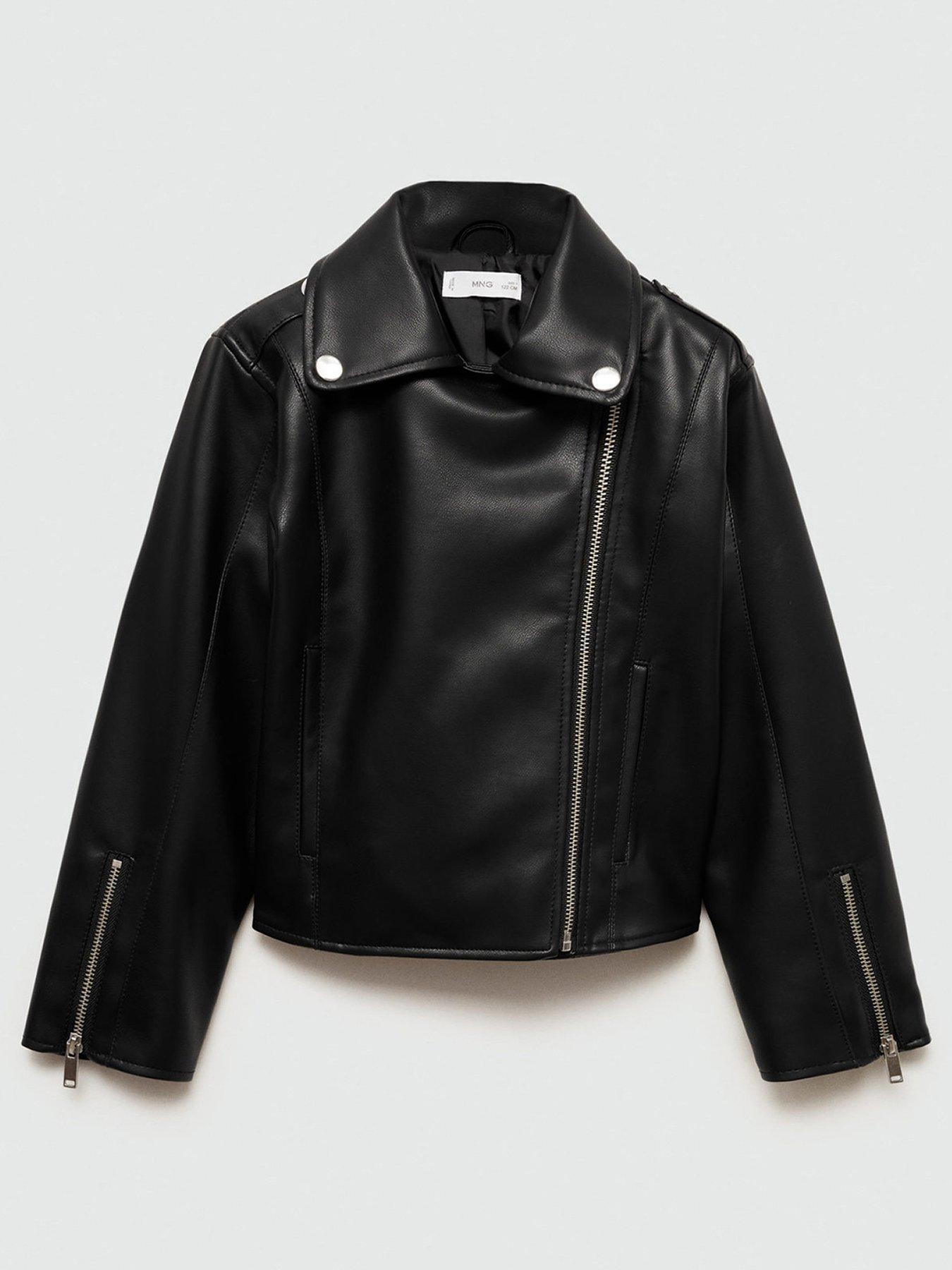 mango-girls-faux-leather-biker-jacket-black