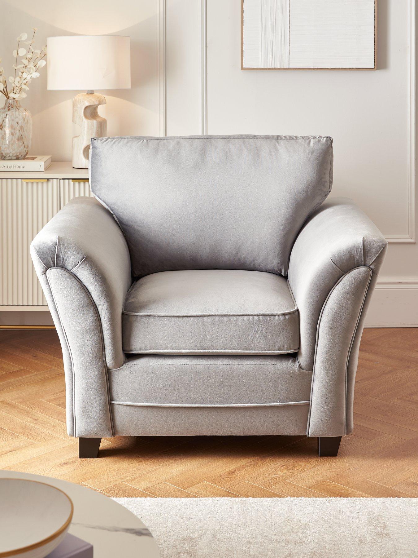 Image 1 of 7 of Very Home Leila Fabric Armchair&nbsp;- FSC Certified