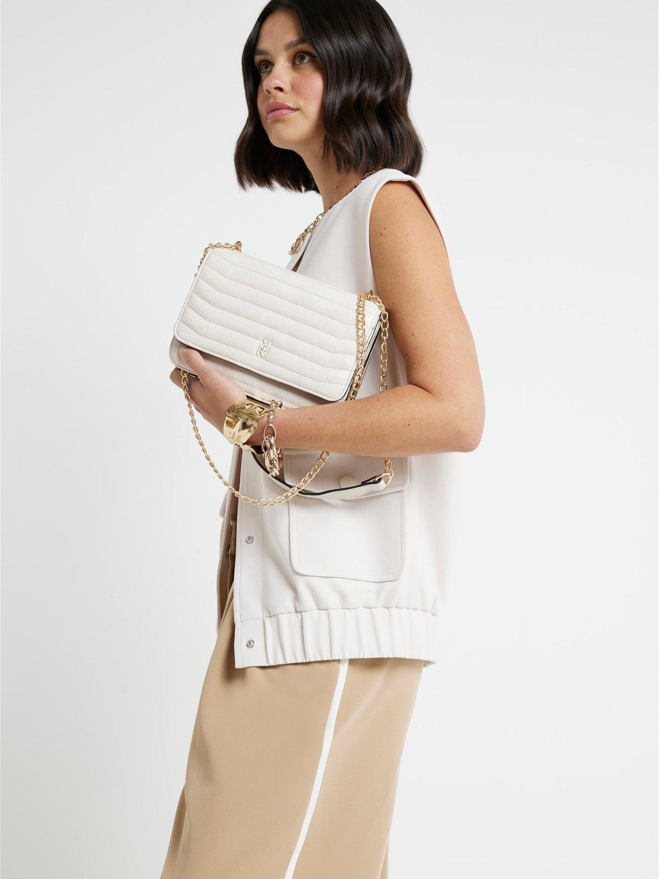 river-island-quilted-chain-detail-shoulder-bag-creamstillFront