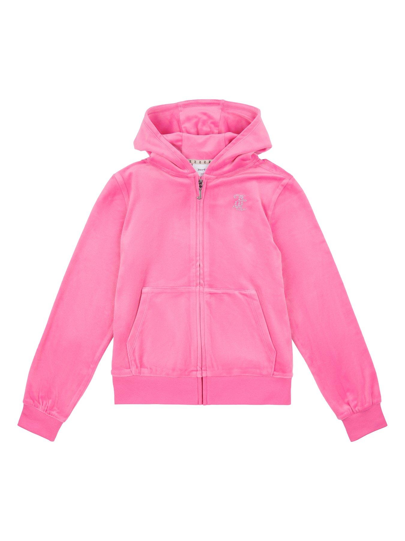 juicy-couture-girls-diamante-velour-zip-through-hoodie-pinkdetail