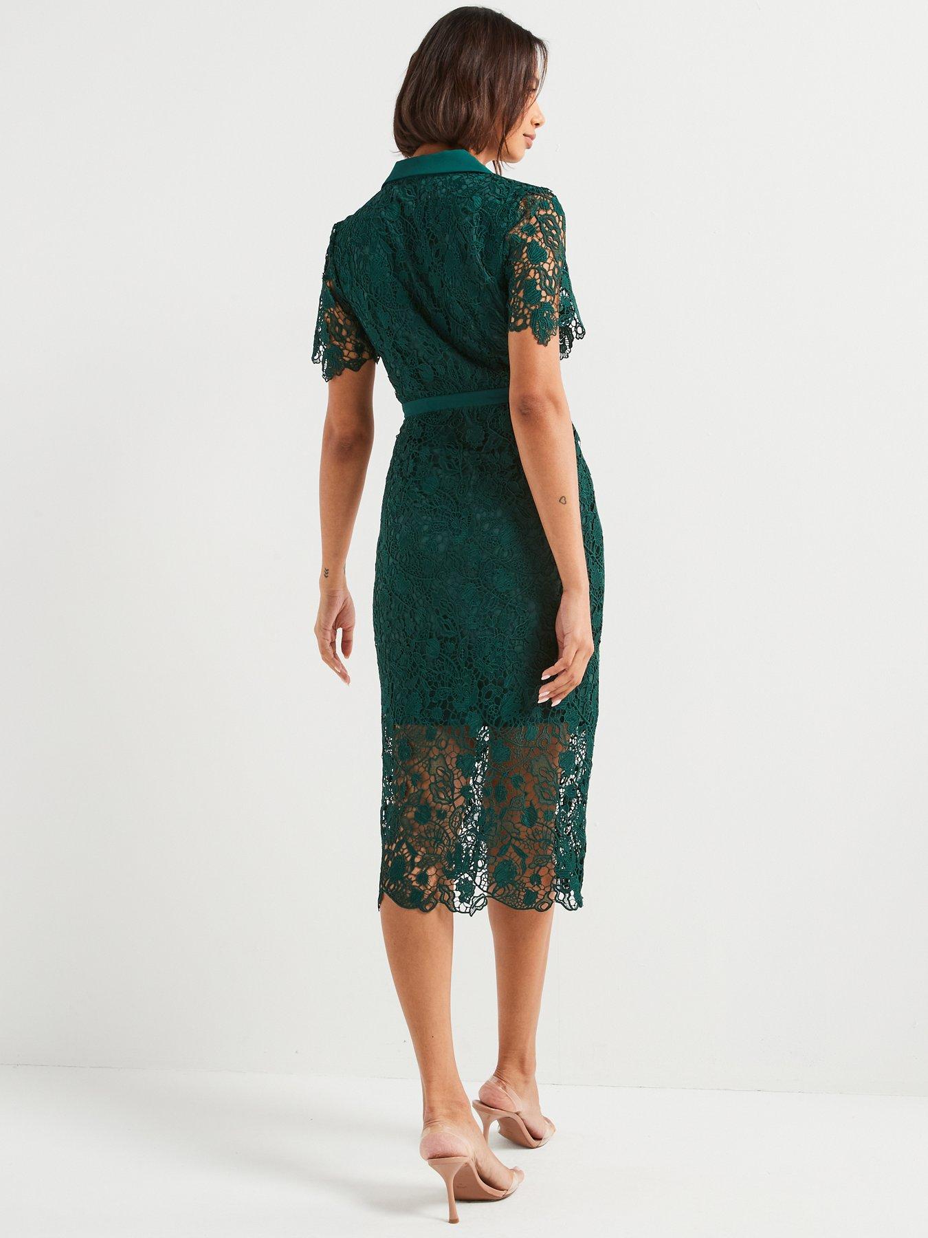 v-by-very-guipure-lace-pencil-dress-bluestillFront