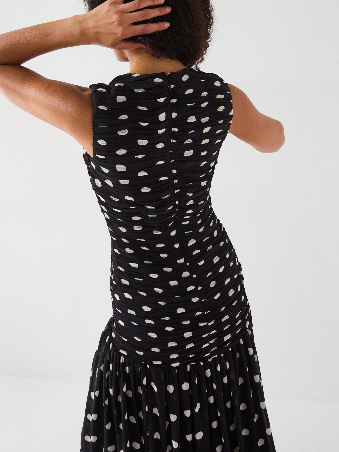 v-by-very-ruched-drop-hem-midi-dress-spot-spot-printdetail