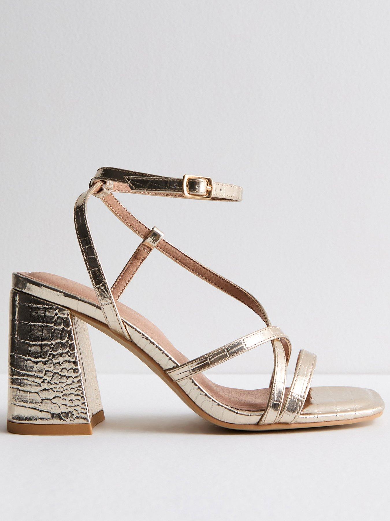 new-look-wide-fit-gold-faux-croc-multi-strap-block-heel-sandals