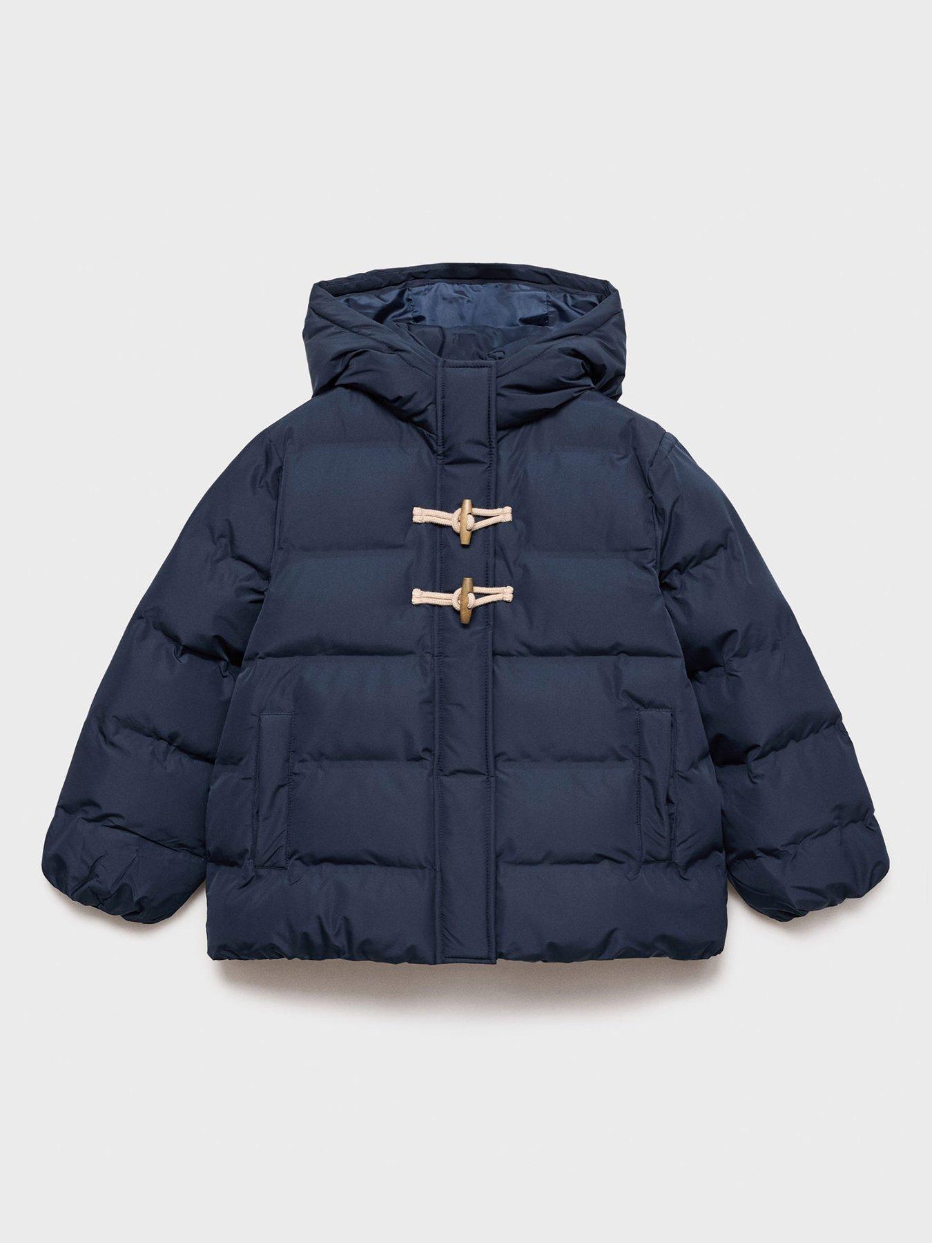 mango-girls-toggle-detail-padded-coat-navy