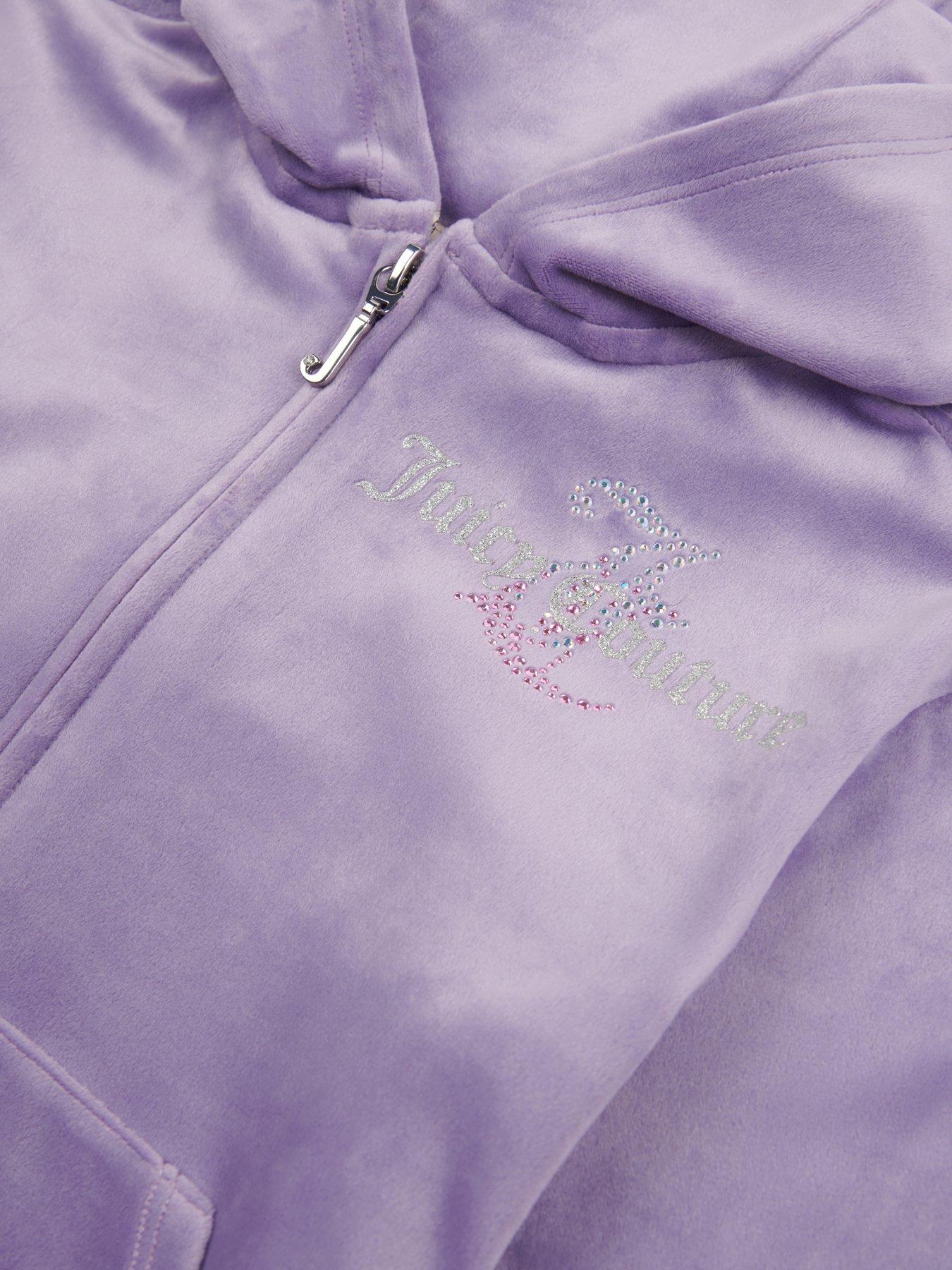 juicy-couture-girls-diamante-hood-slim-jogger-set-light-purpledetail