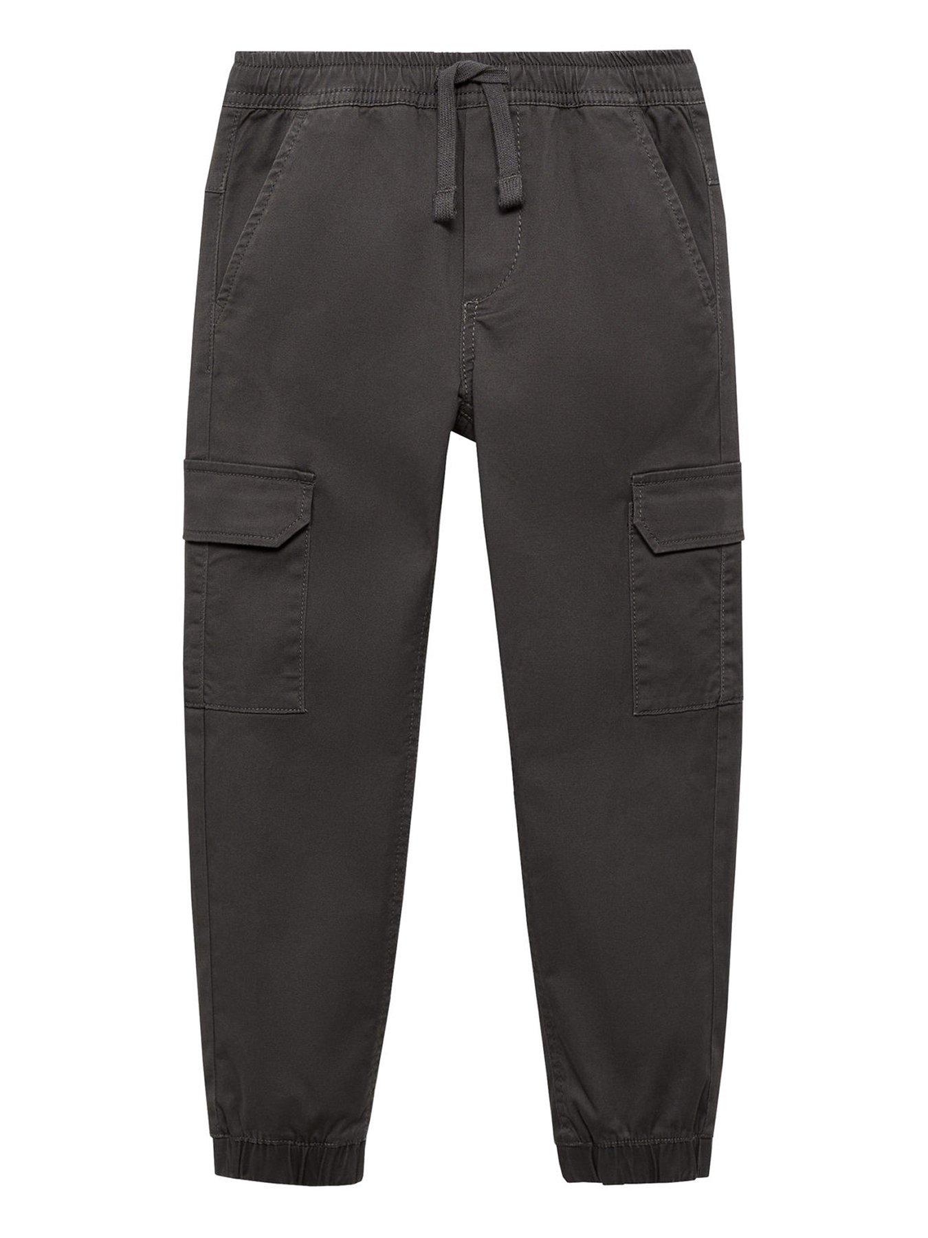 mango-boys-cargo-trousers-dark-grey