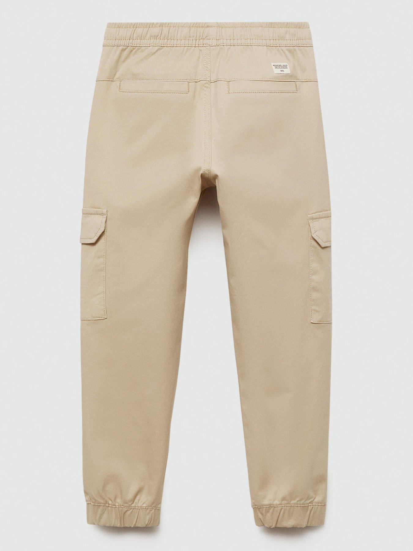 mango-boys-cargo-trousers-creamback