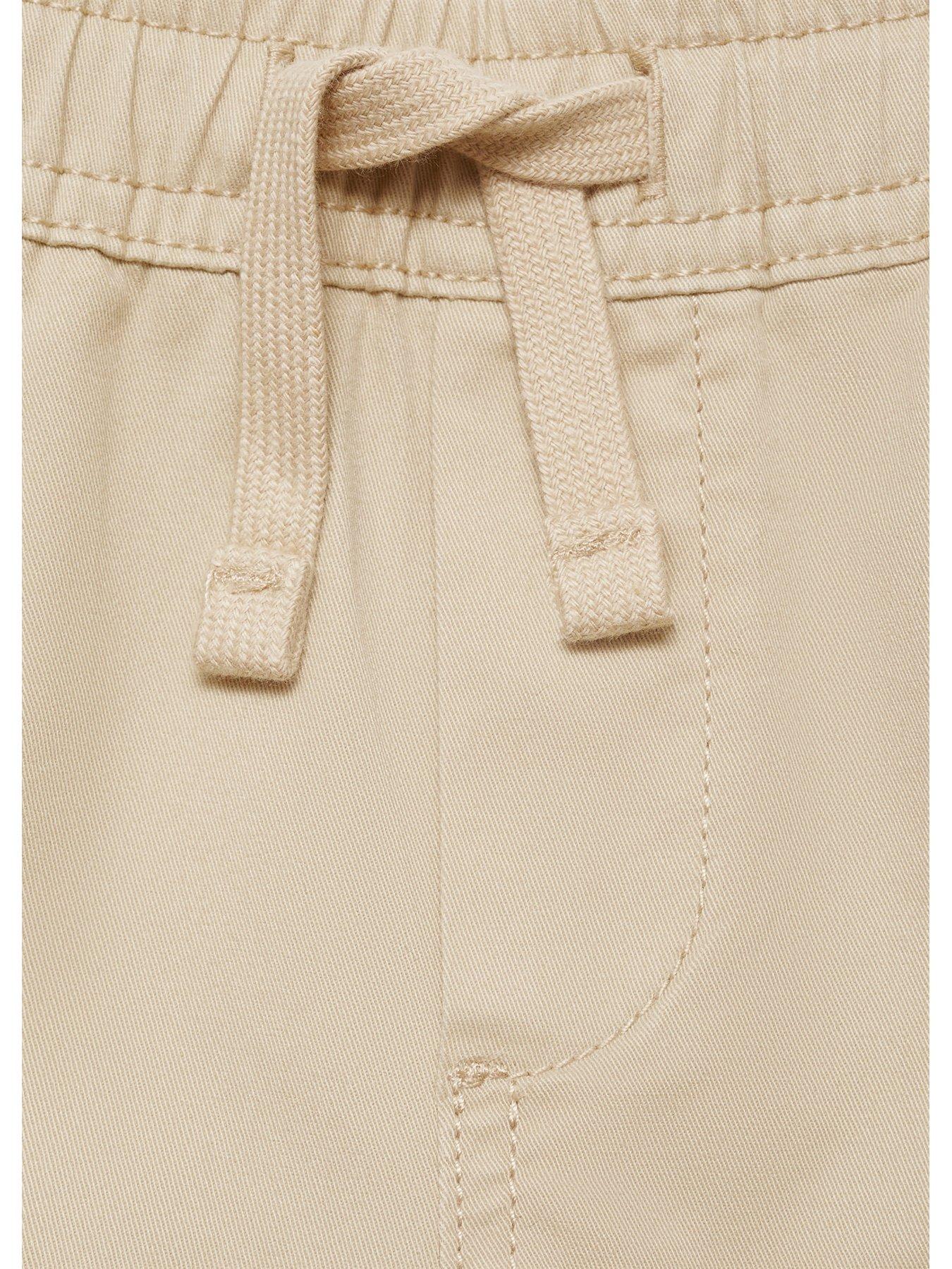 mango-boys-cargo-trousers-creamdetail