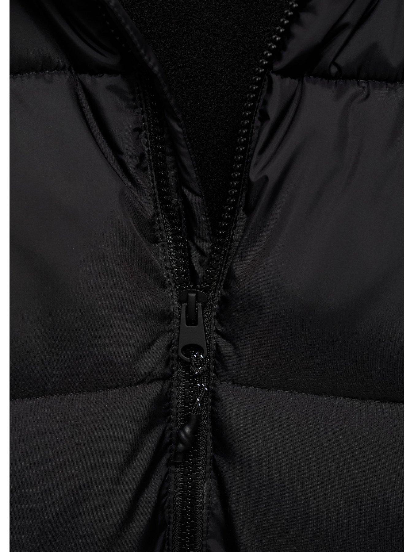 mango-boys-longline-padded-coat-blackdetail