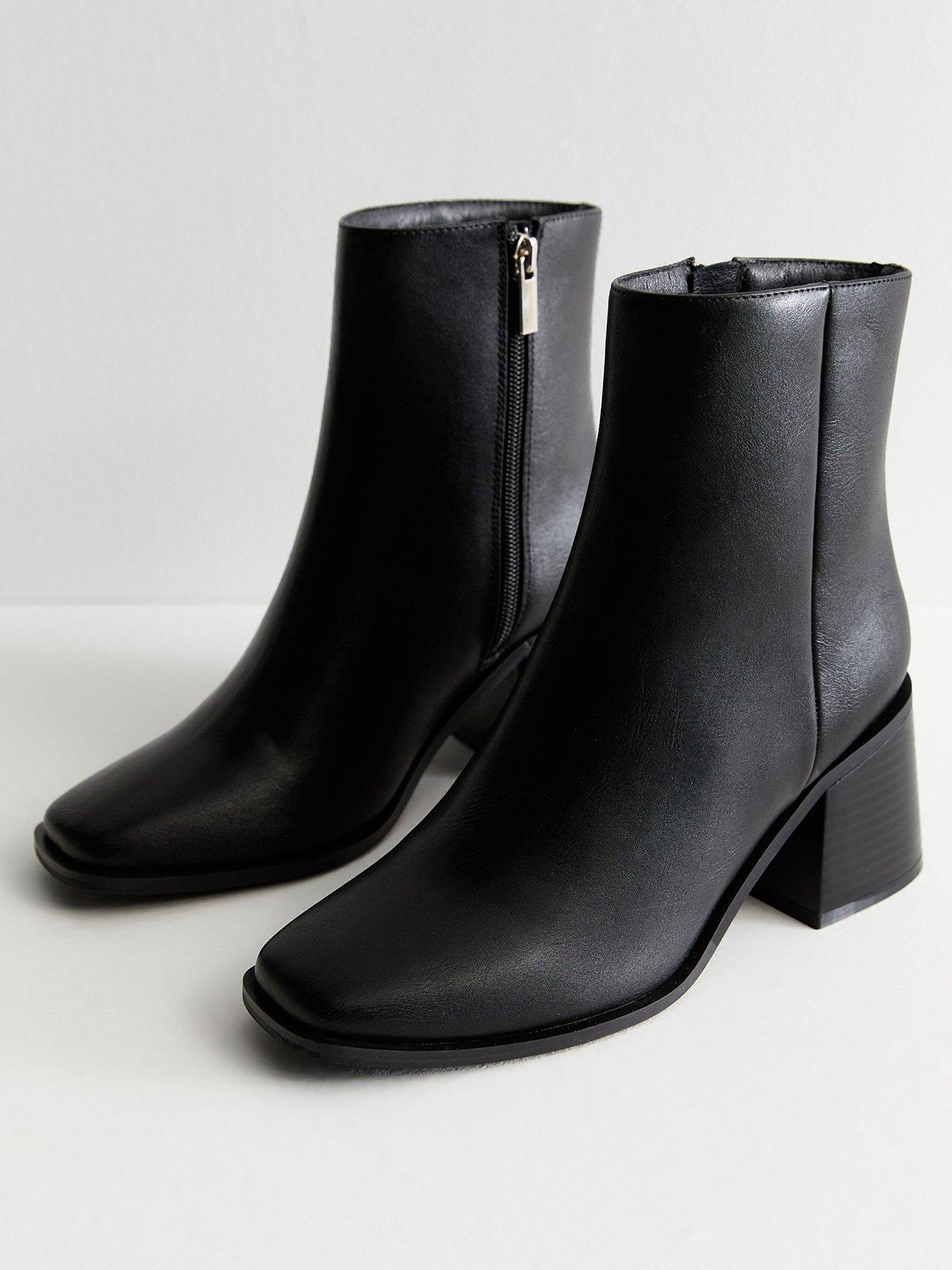 new-look-pu-boots-blackstillFront