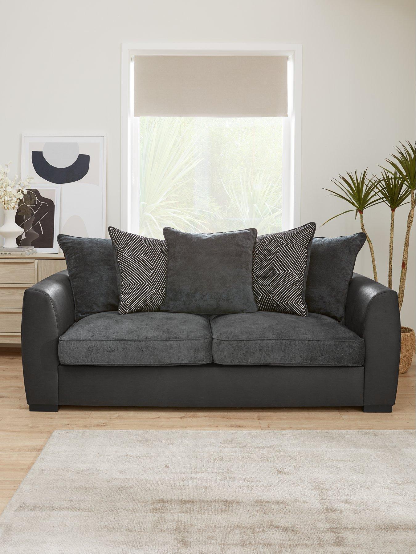 very-home-cabo-fabric-and-faux-leathernbsp3-seater-sofa-nbsp--fsc-certified