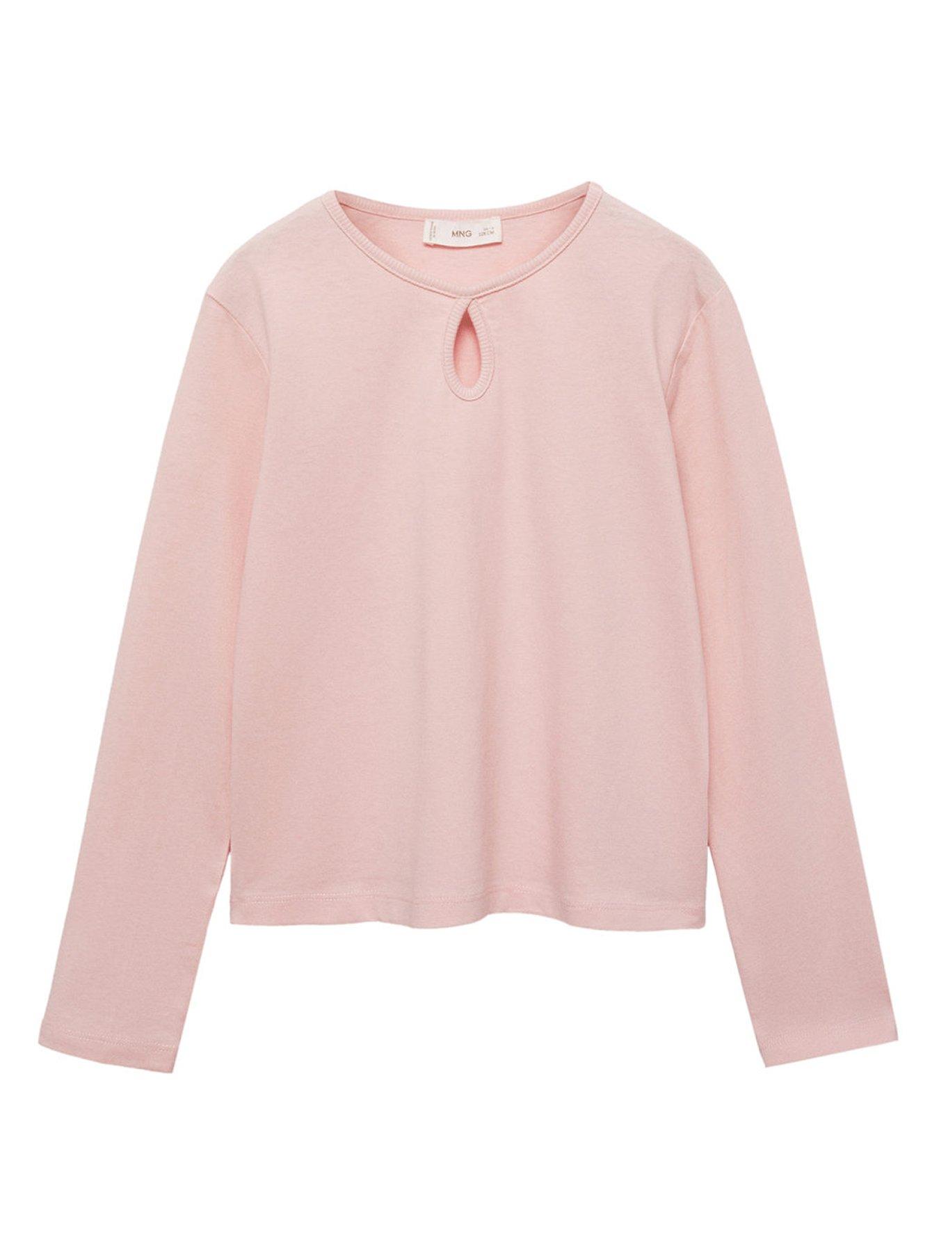 mango-girls-long-sleeve-tshirt-pink