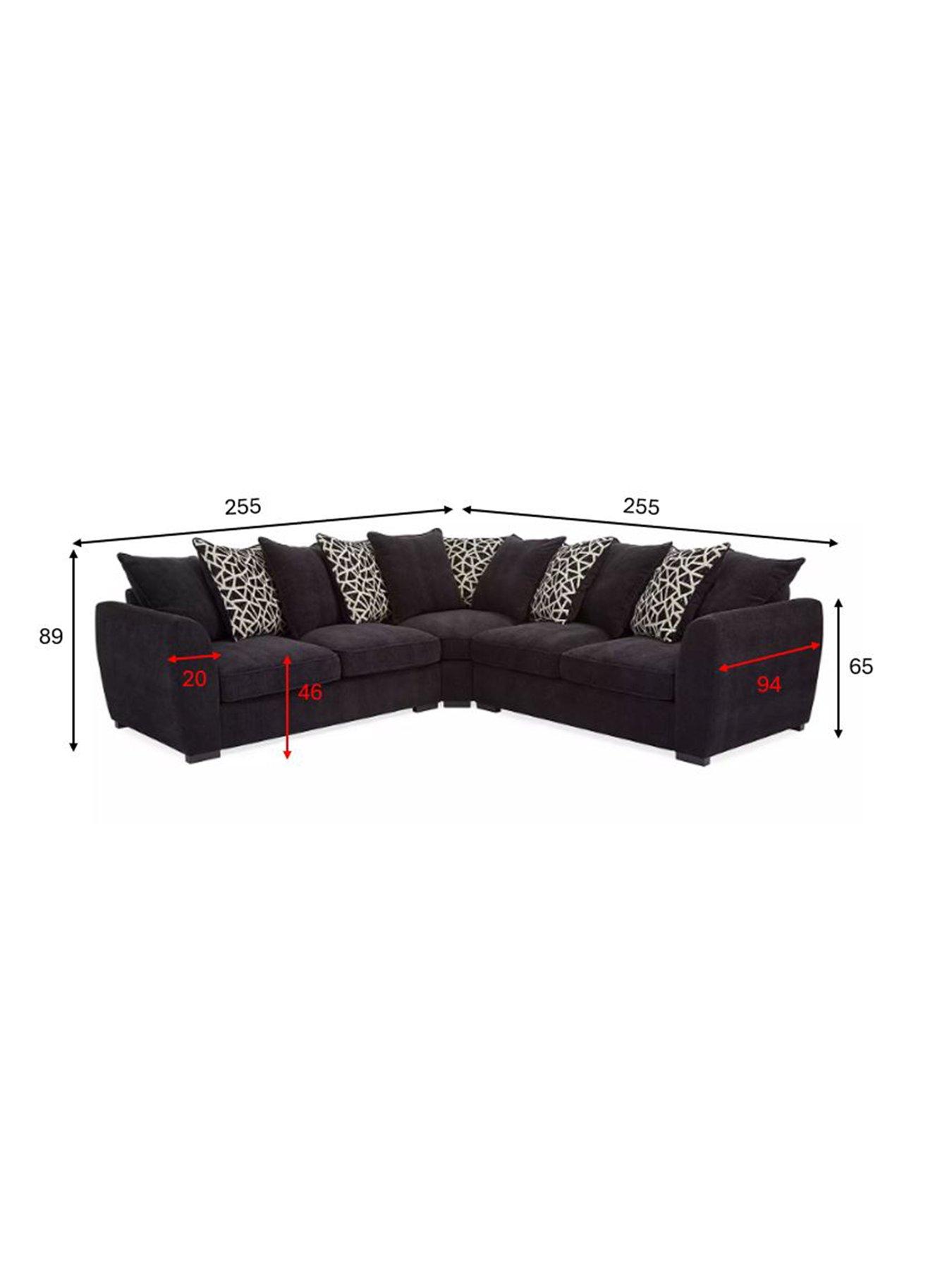 Image 5 of 7 of The Very Collection Payton Fabric&nbsp;Corner Group Sofa - FSC Certified