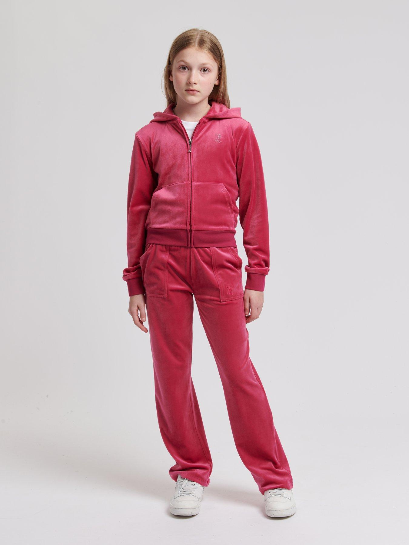 juicy-couture-girls-mini-diamante-velour-zip-through-hoodie-dark-pinkstillFront