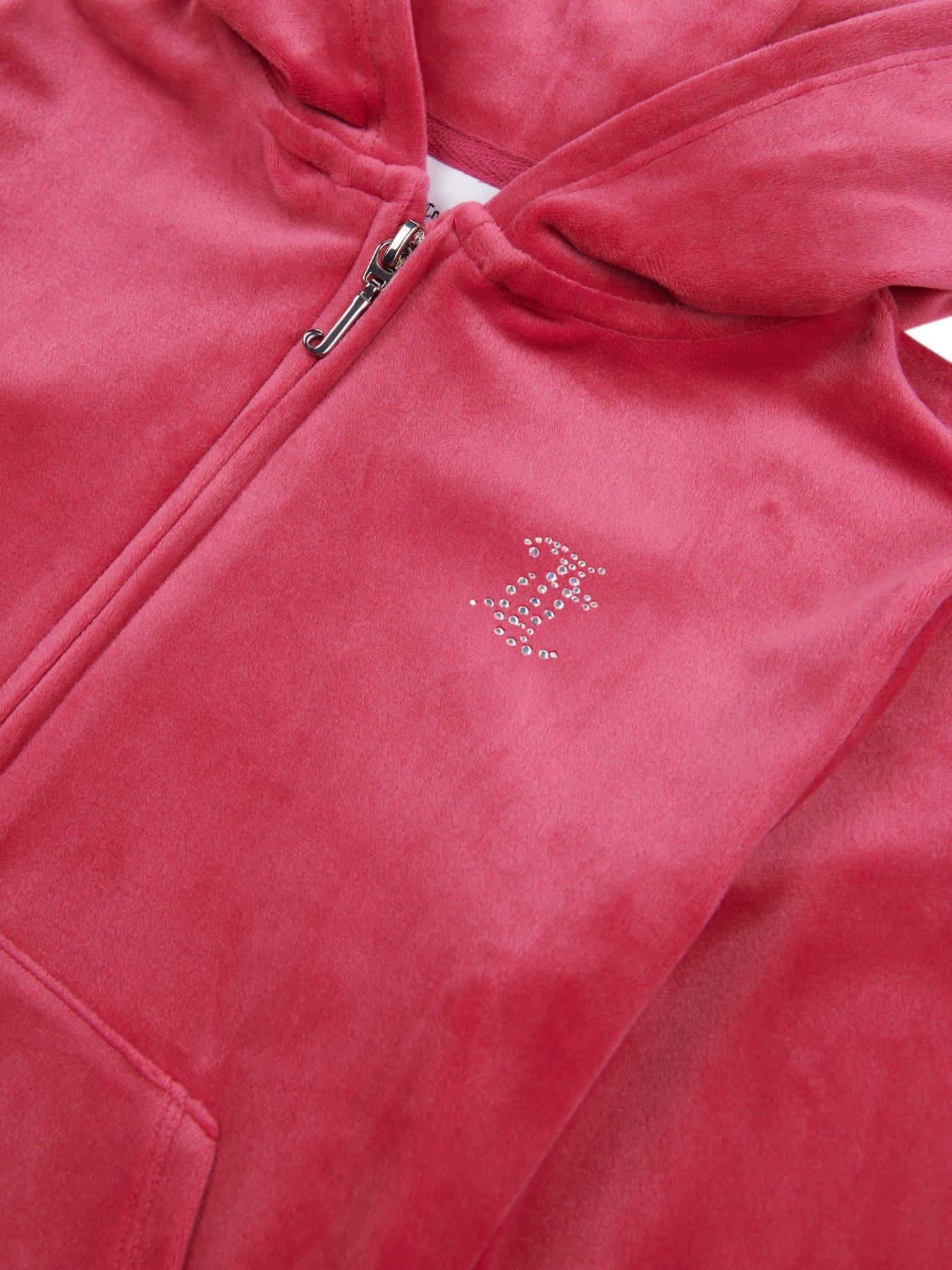 juicy-couture-girls-mini-diamante-velour-zip-through-hoodie-dark-pinkdetail