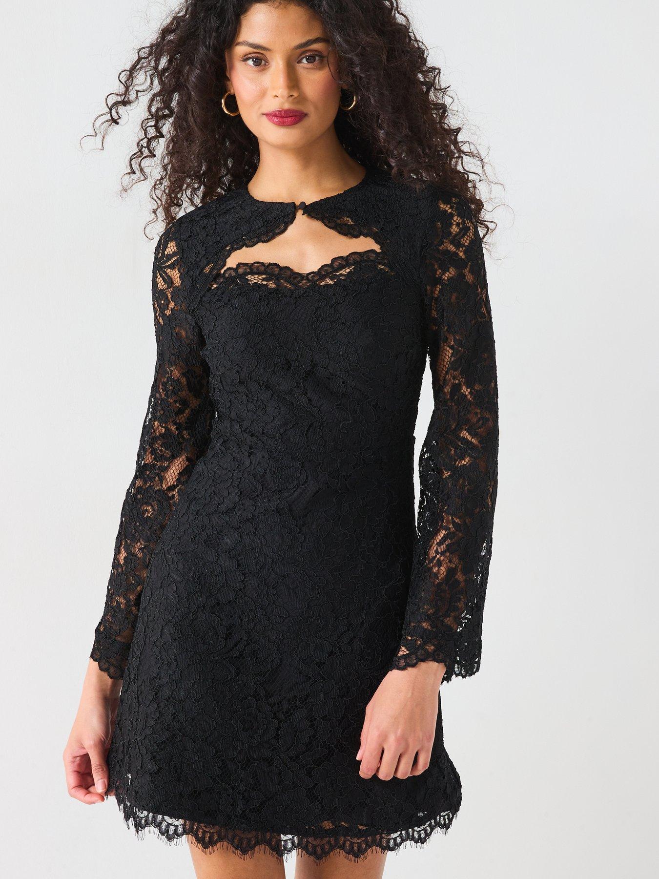 v-by-very-cut-out-lace-skater-blackback