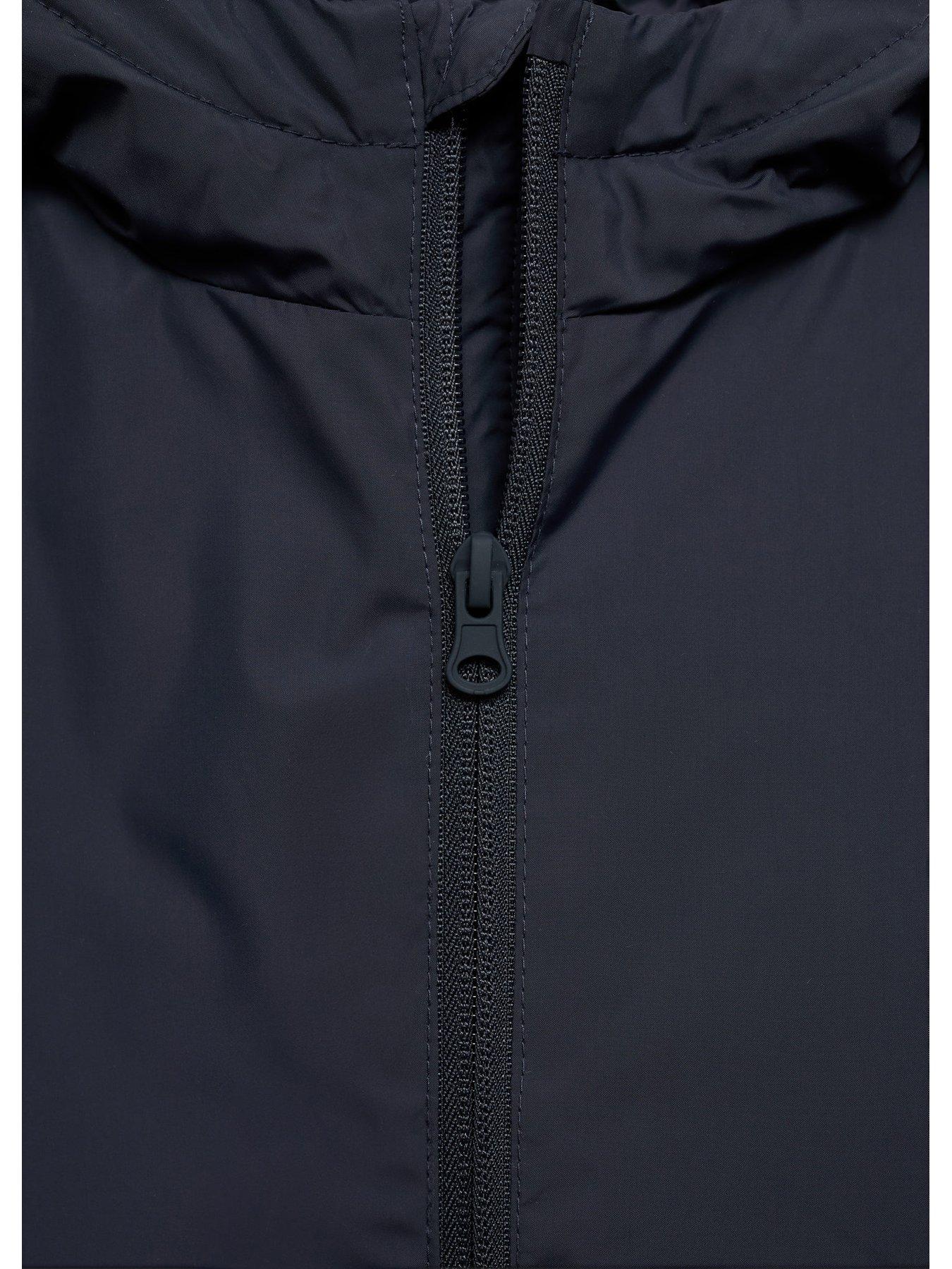 Image 4 of 4 of Mango Boys Padded Coat - Navy