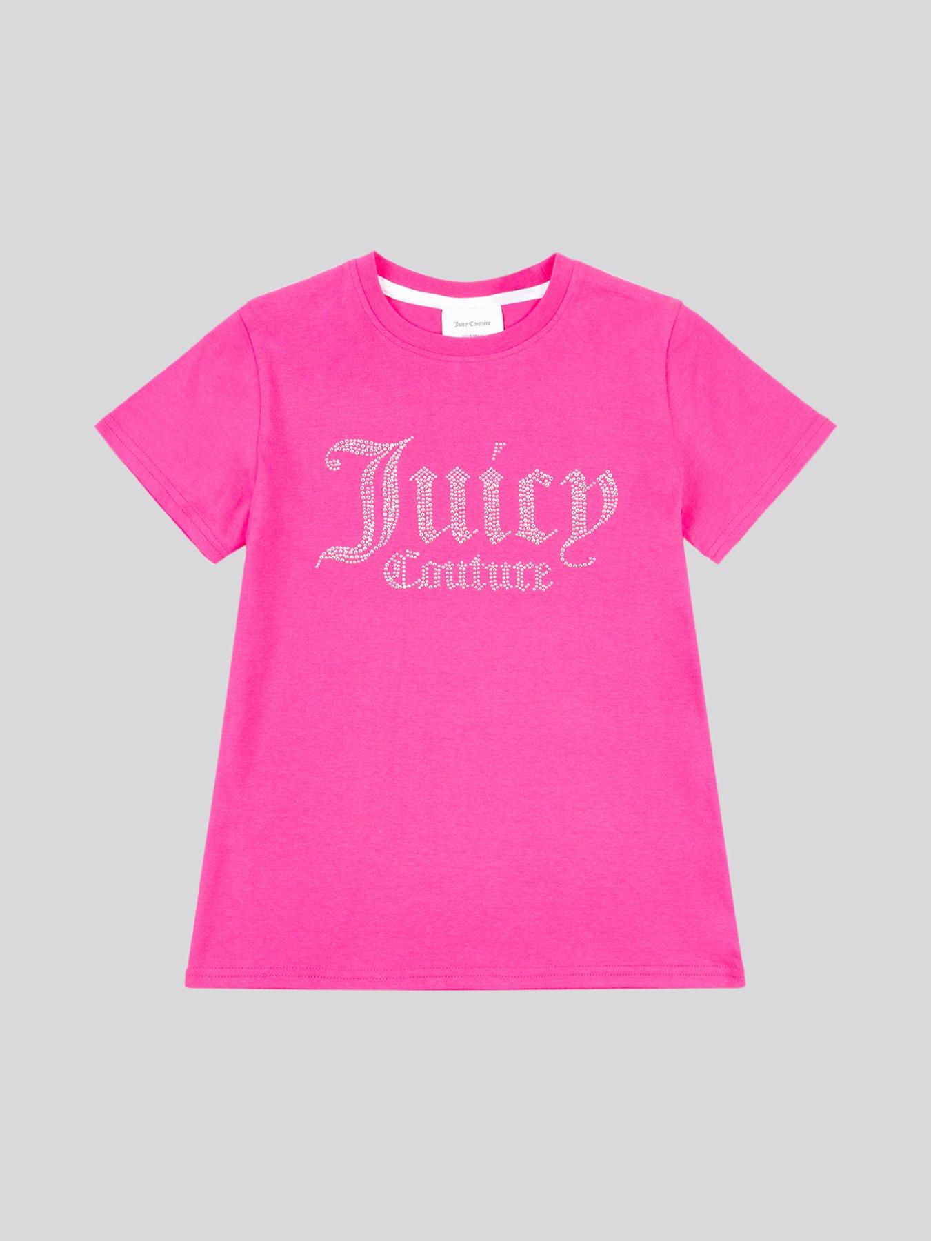 juicy-couture-girls-diamante-fitted-short-sleeve-t-shirt-pinkdetail