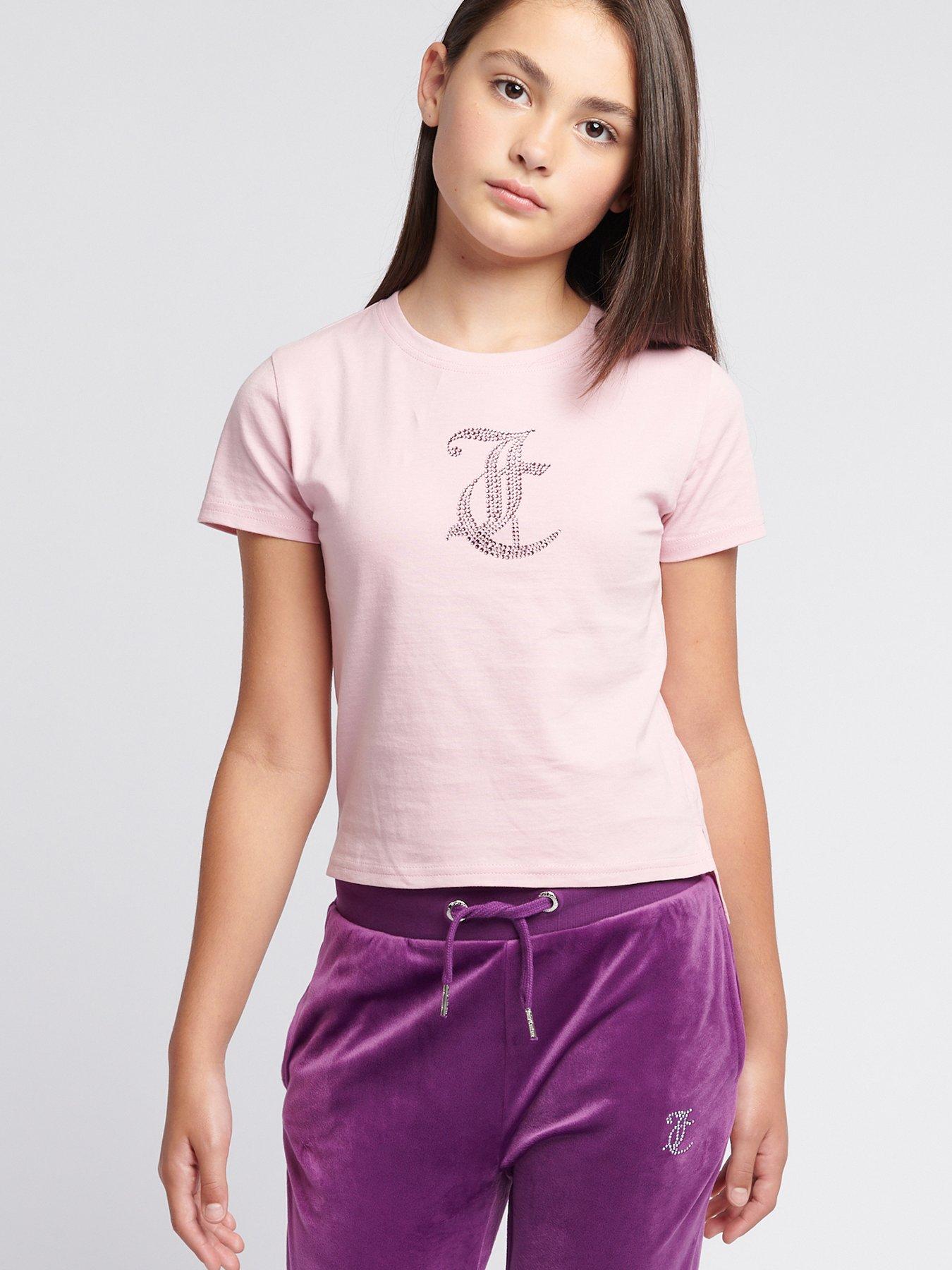 juicy-couture-girls-tonal-diamante-short-sleeve-t-shirt-pinkfront