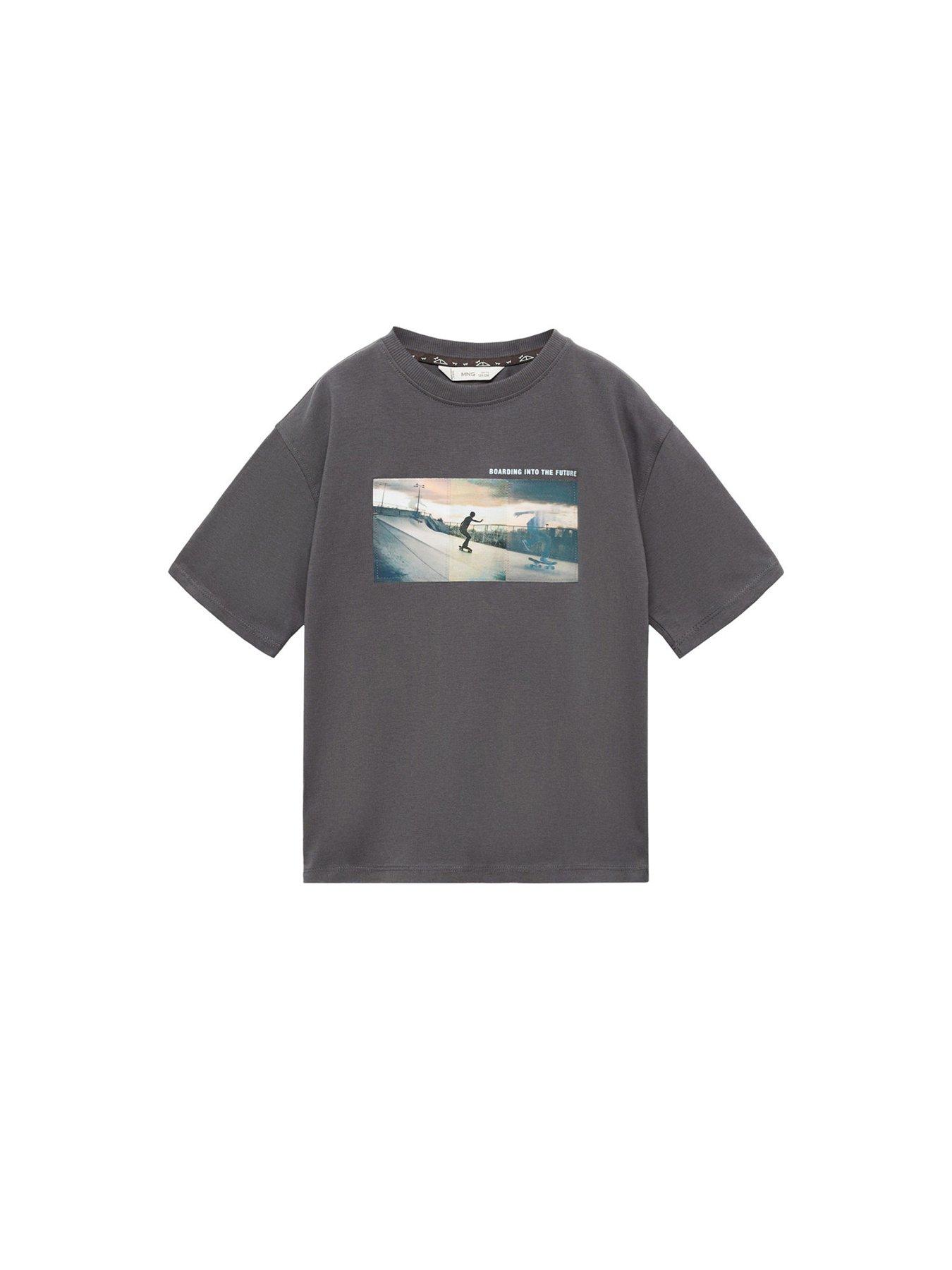 mango-boys-skateboarding-short-sleeve-tshirt-dark-greystillFront