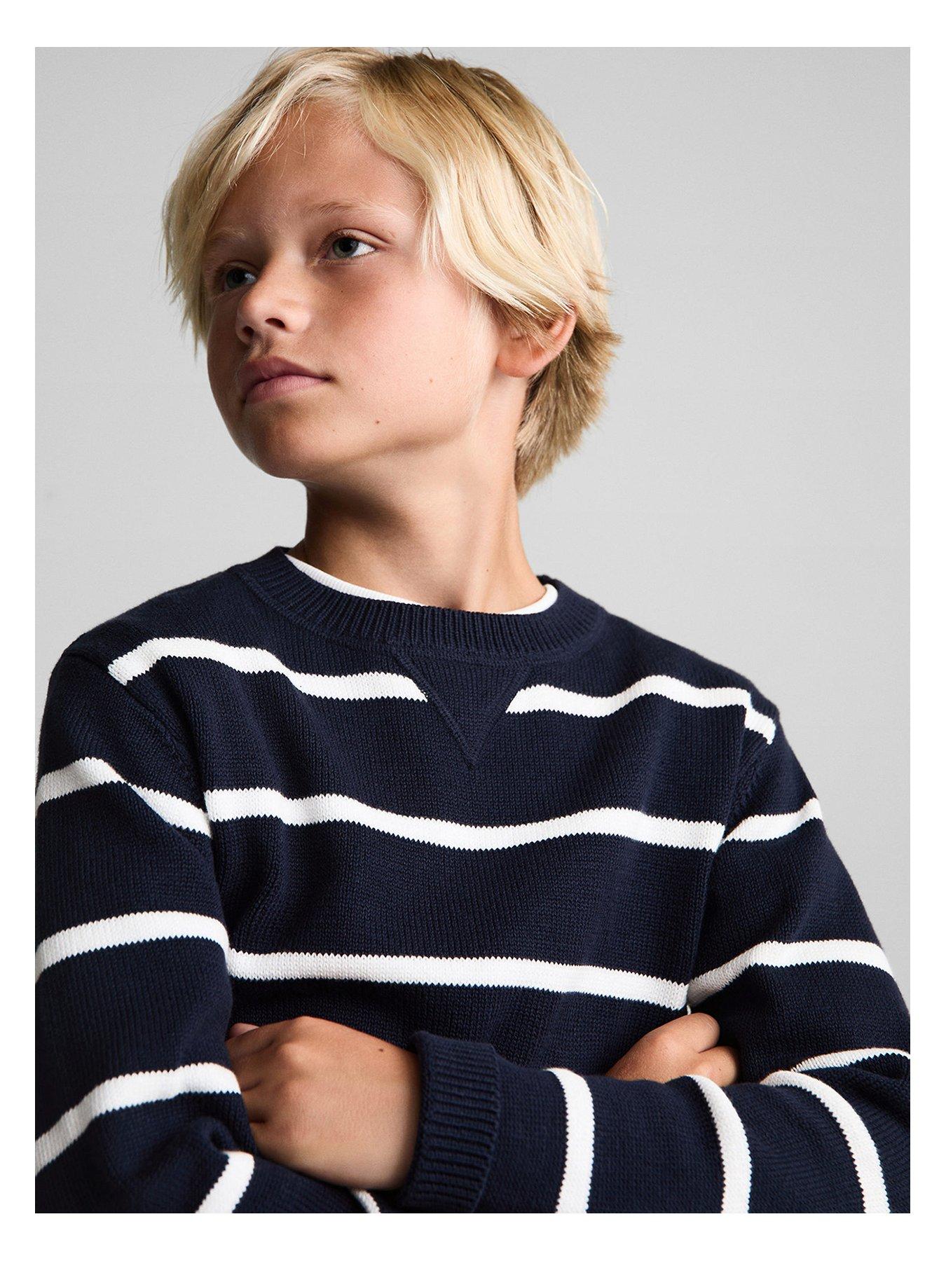 mango-boys-striped-knitted-jumper-navy