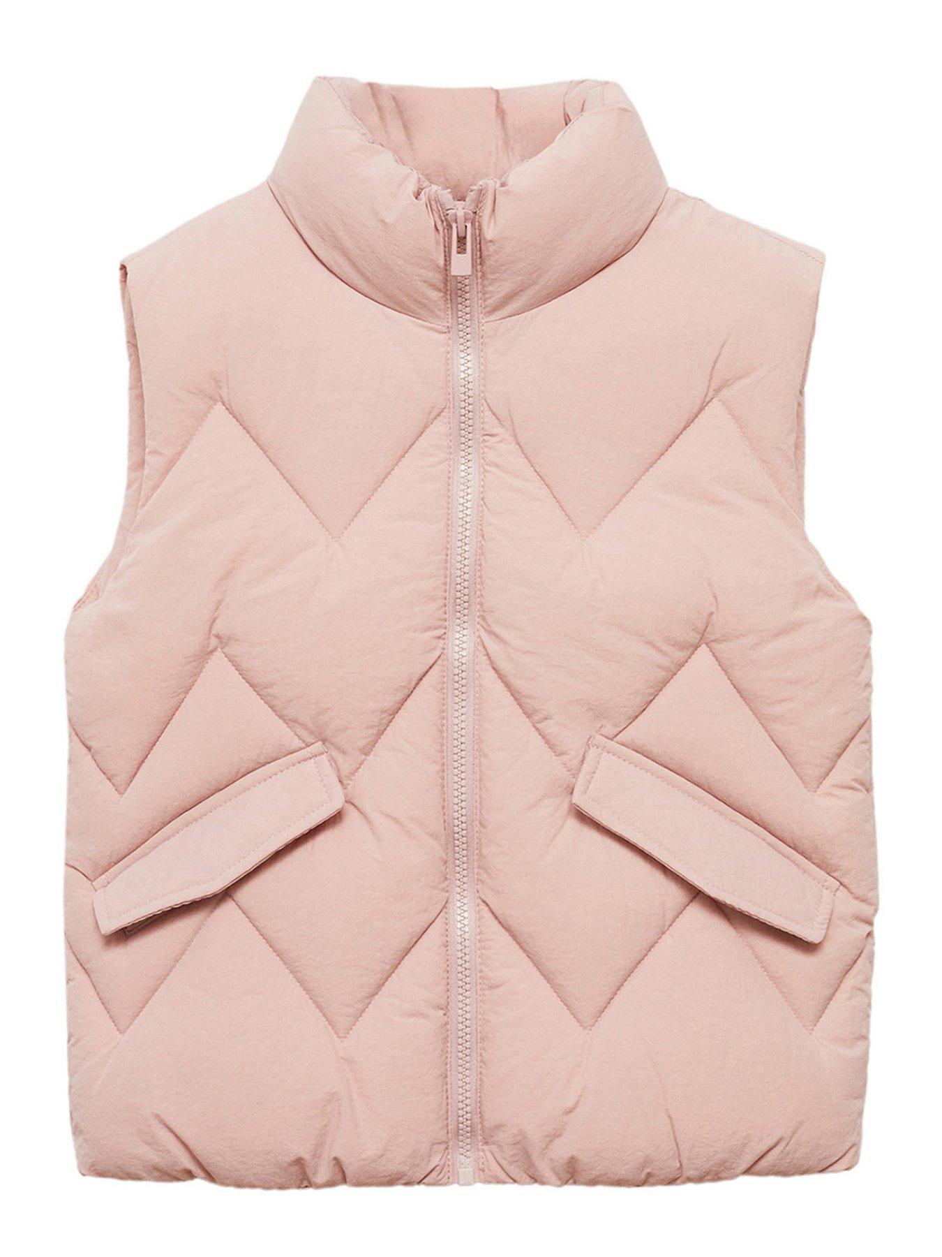 mango-girls-gilet-pink