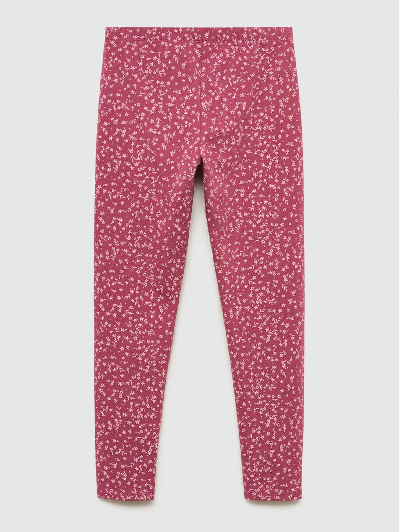 mango-girls-floral-print-leggings-dark-redback