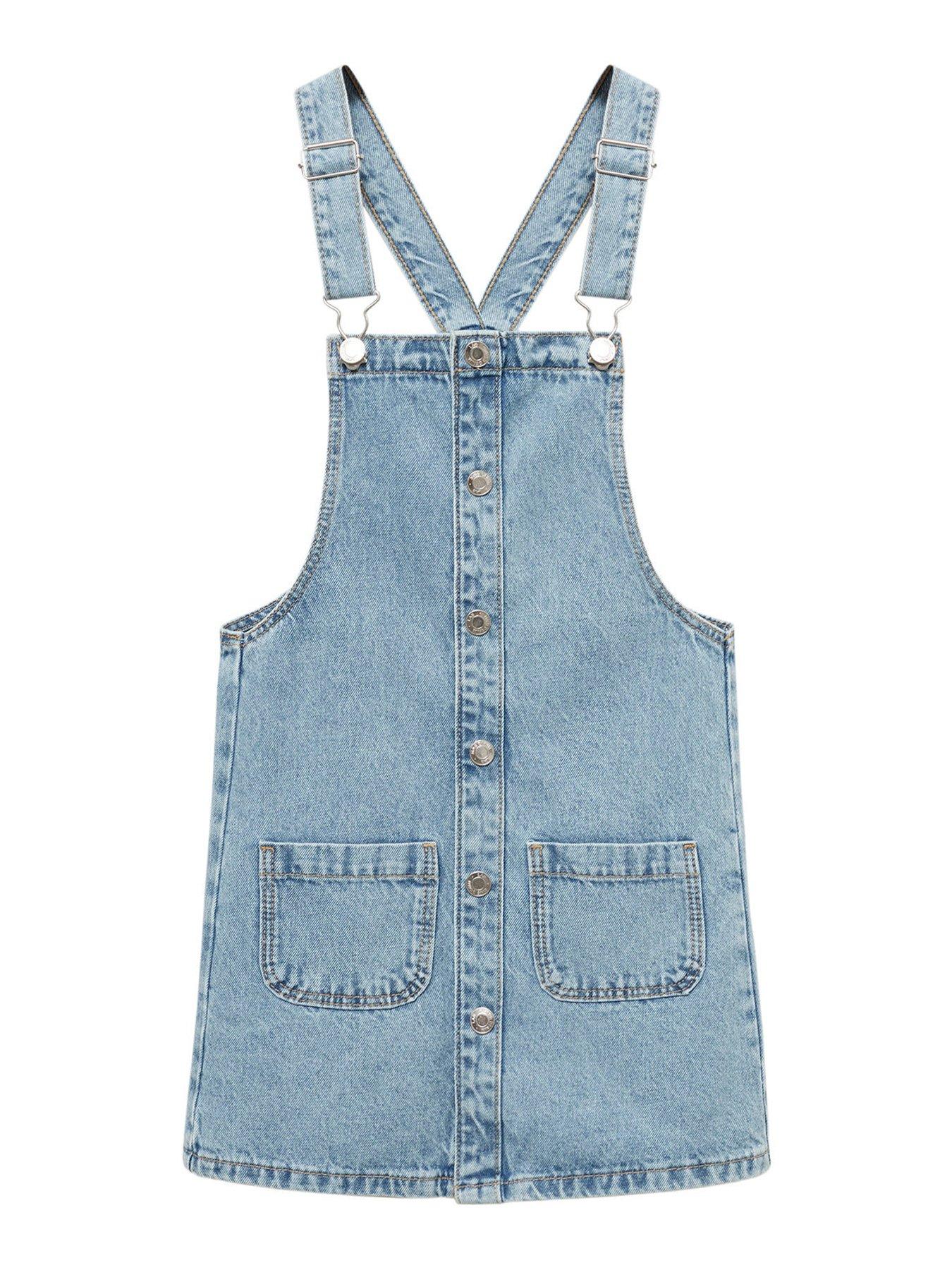 mango-girls-denim-dungaree-dress-blue