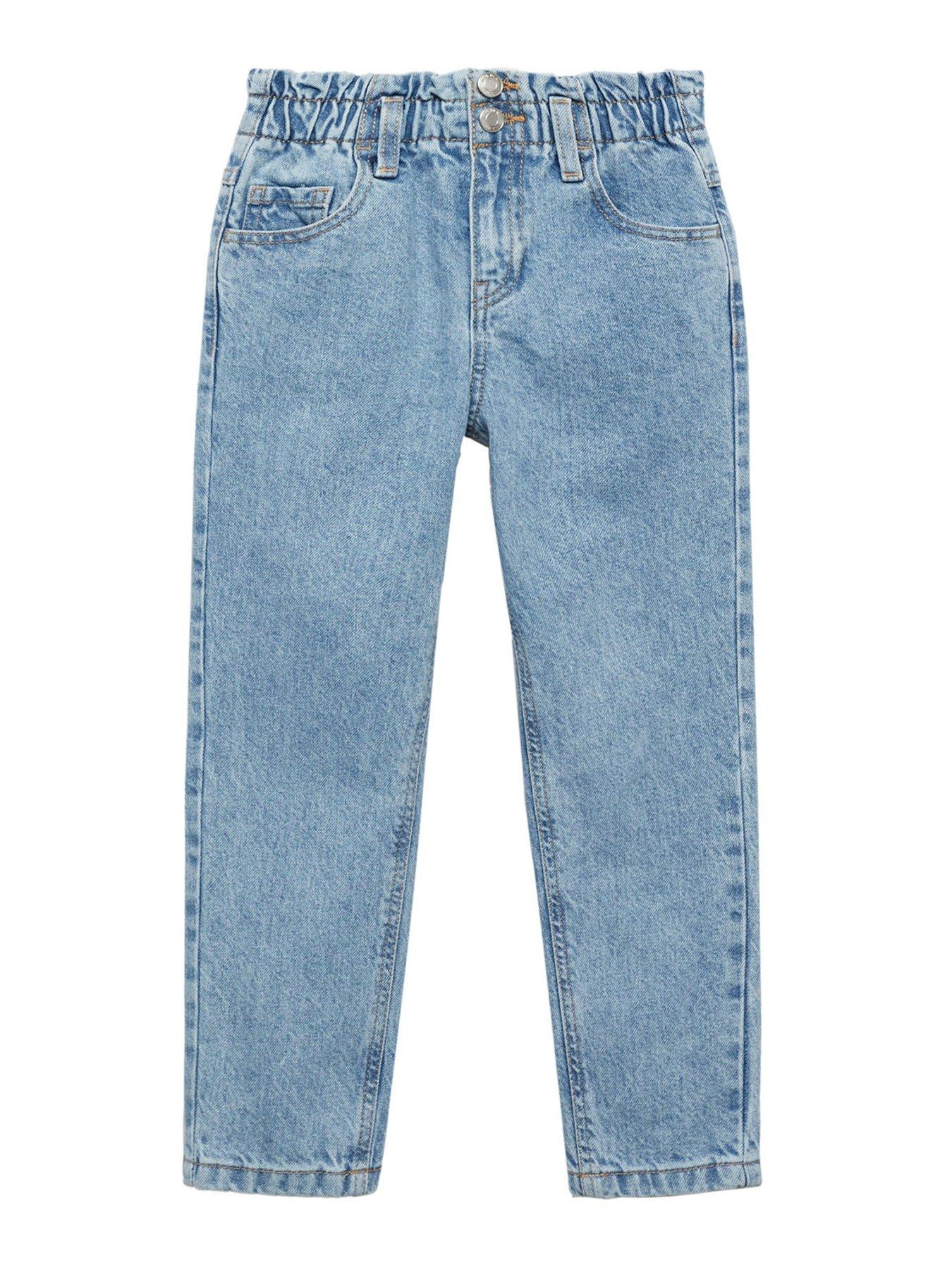 mango-girls-paperbag-waist-jeans-blue