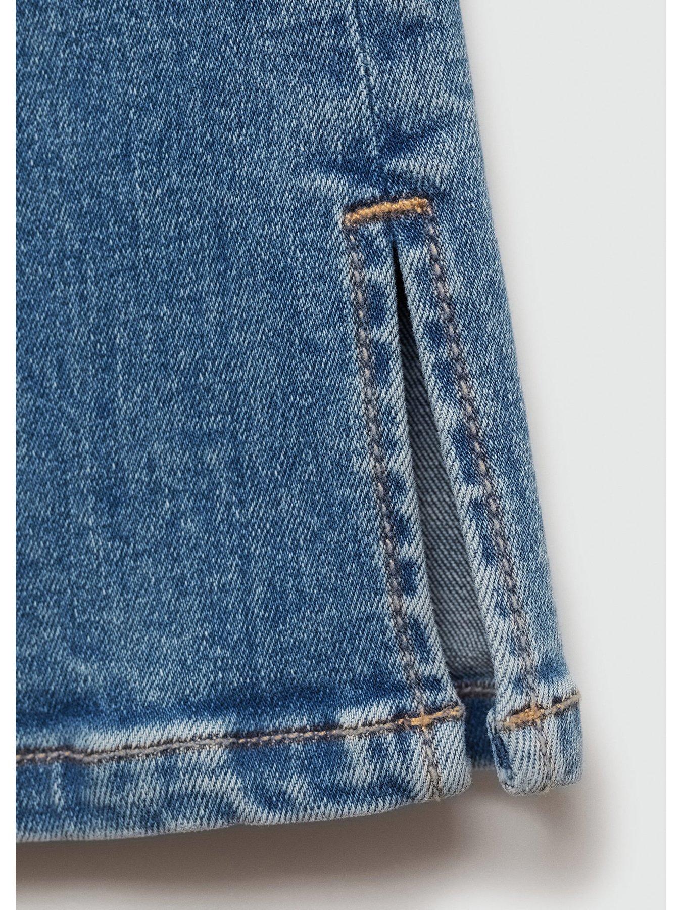 Image 3 of 4 of Mango Girls Flare Jeans - Blue