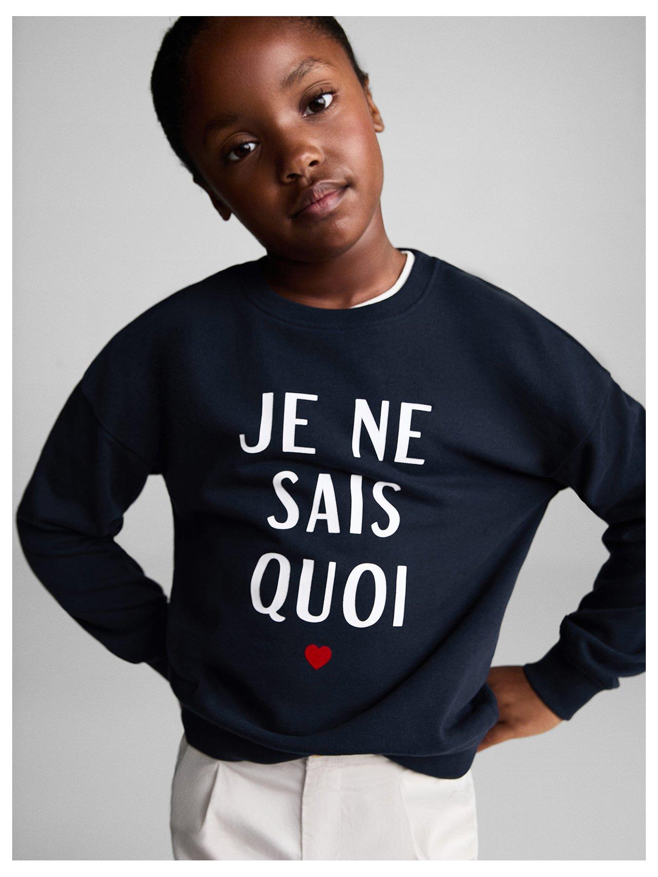 mango-girls-je-ne-sais-quoi-sweat-navy