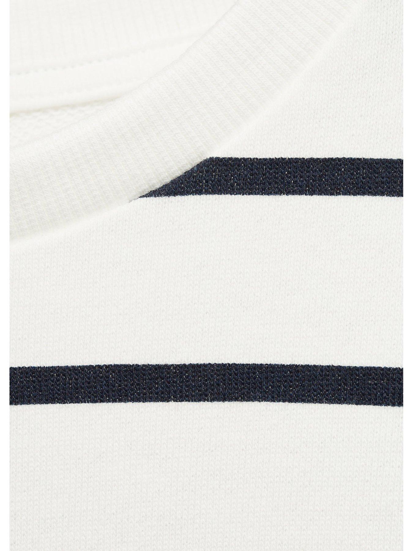 mango-girls-bon-appetit-striped-sweat-whiteoutfit