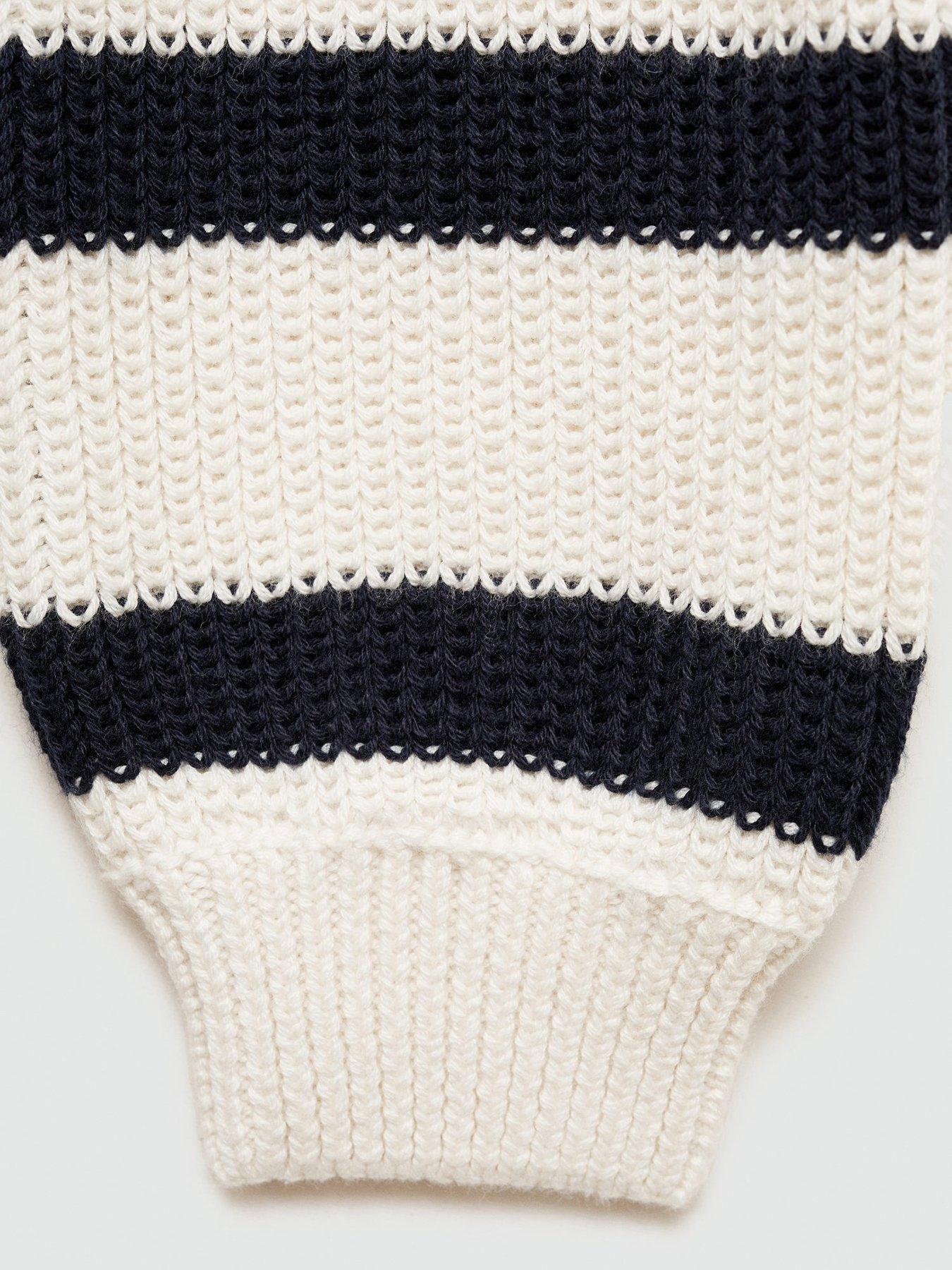 mango-girls-striped-knitted-jumper-whitedetail