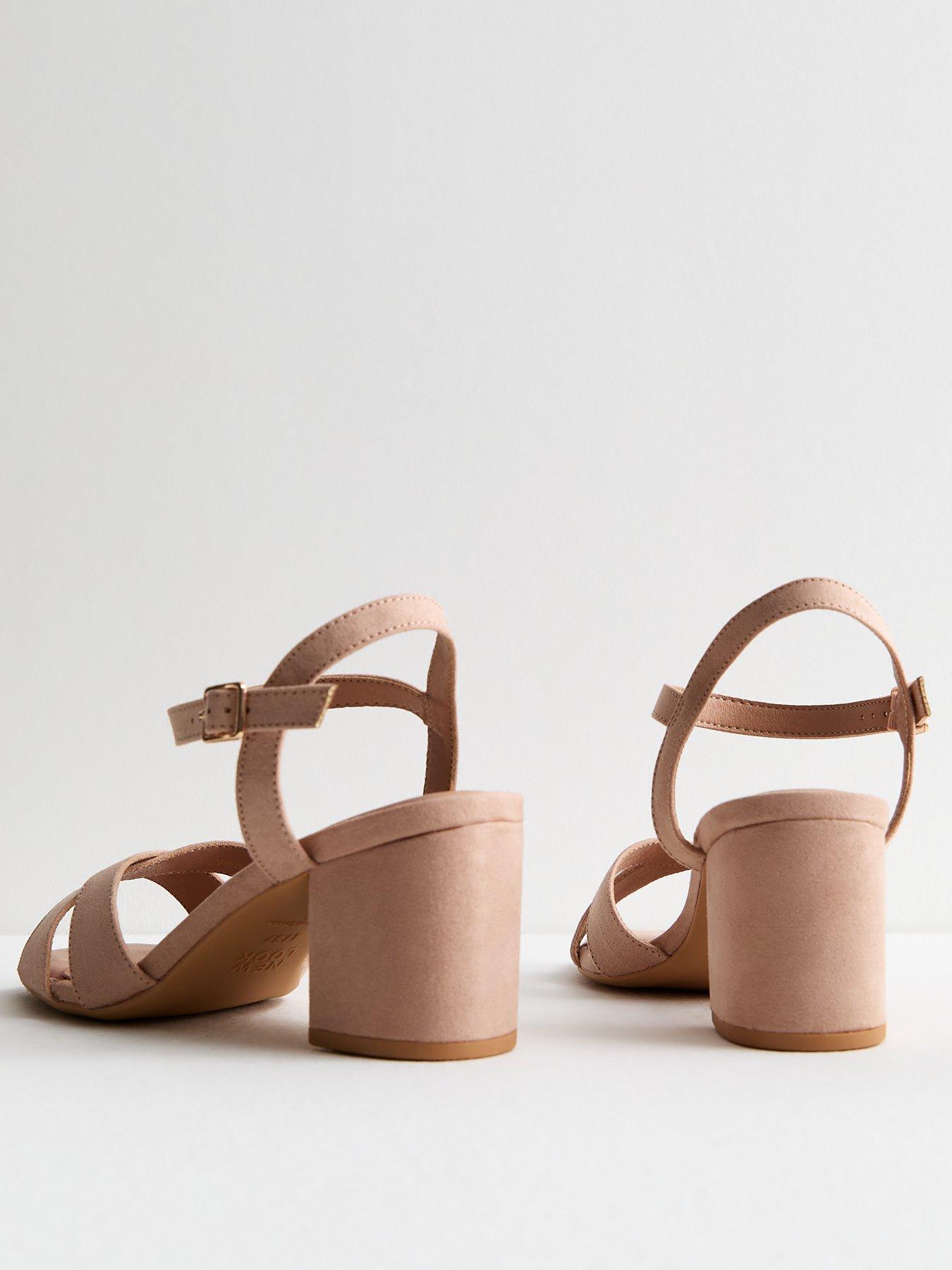 new-look-wide-fit-pale-pink-suedette-2-part-block-heel-sandalsback