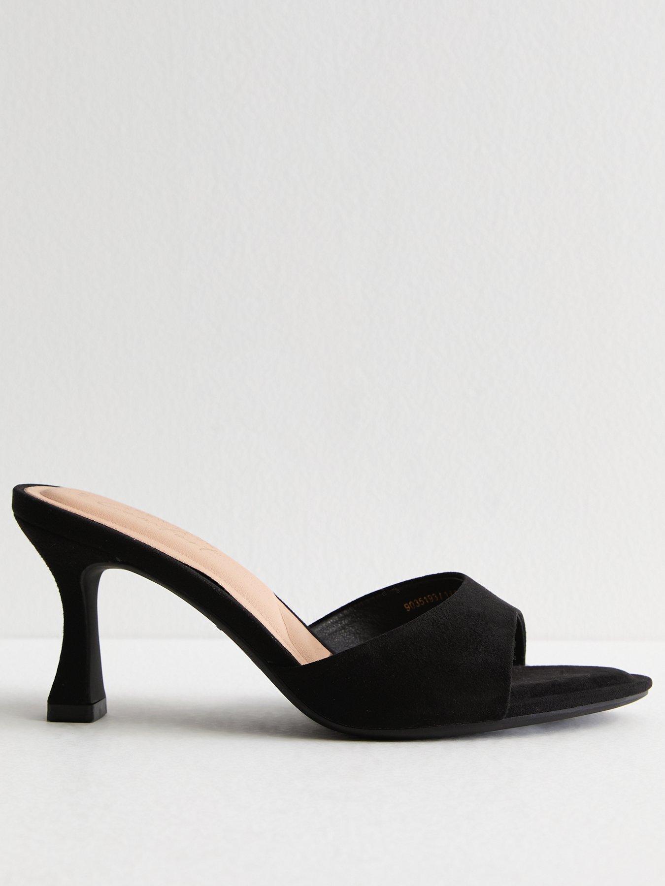 new-look-heeled-mules-black