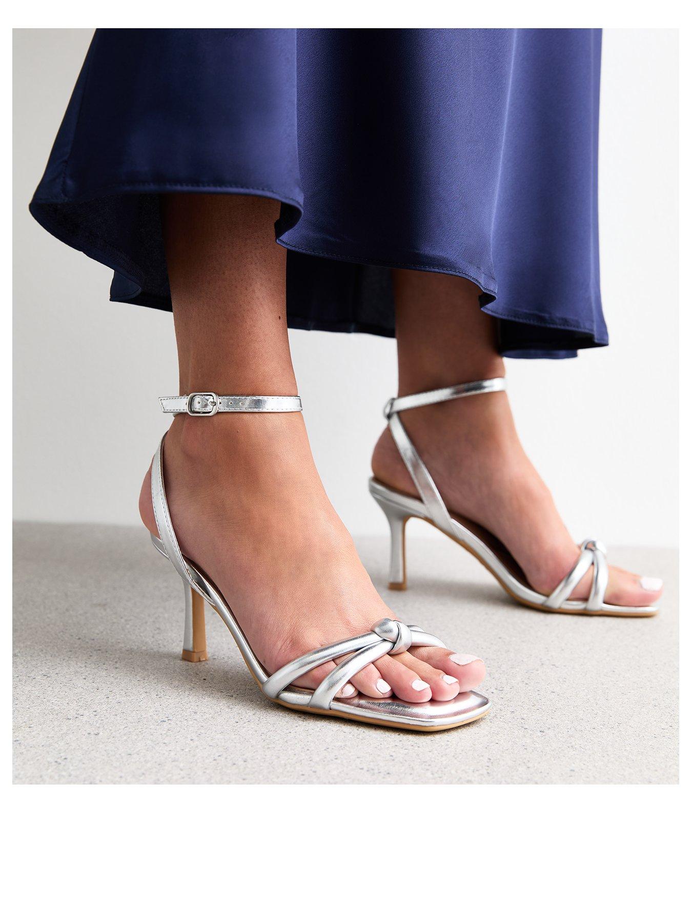 new-look-knot-front-stiletto-heel-sandals-silverstillFront