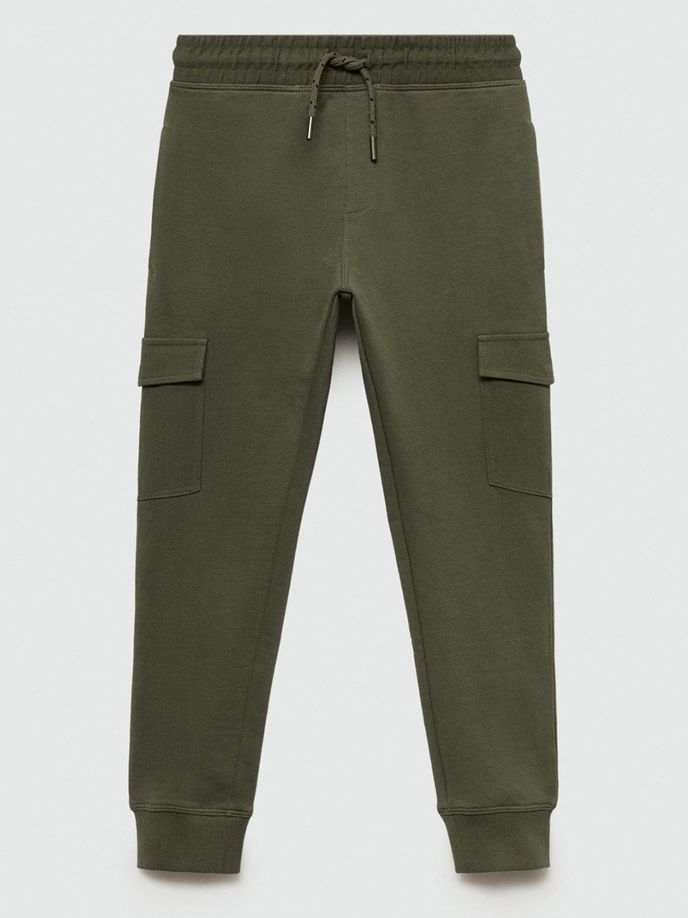 mango-boys-cargo-joggers-khaki