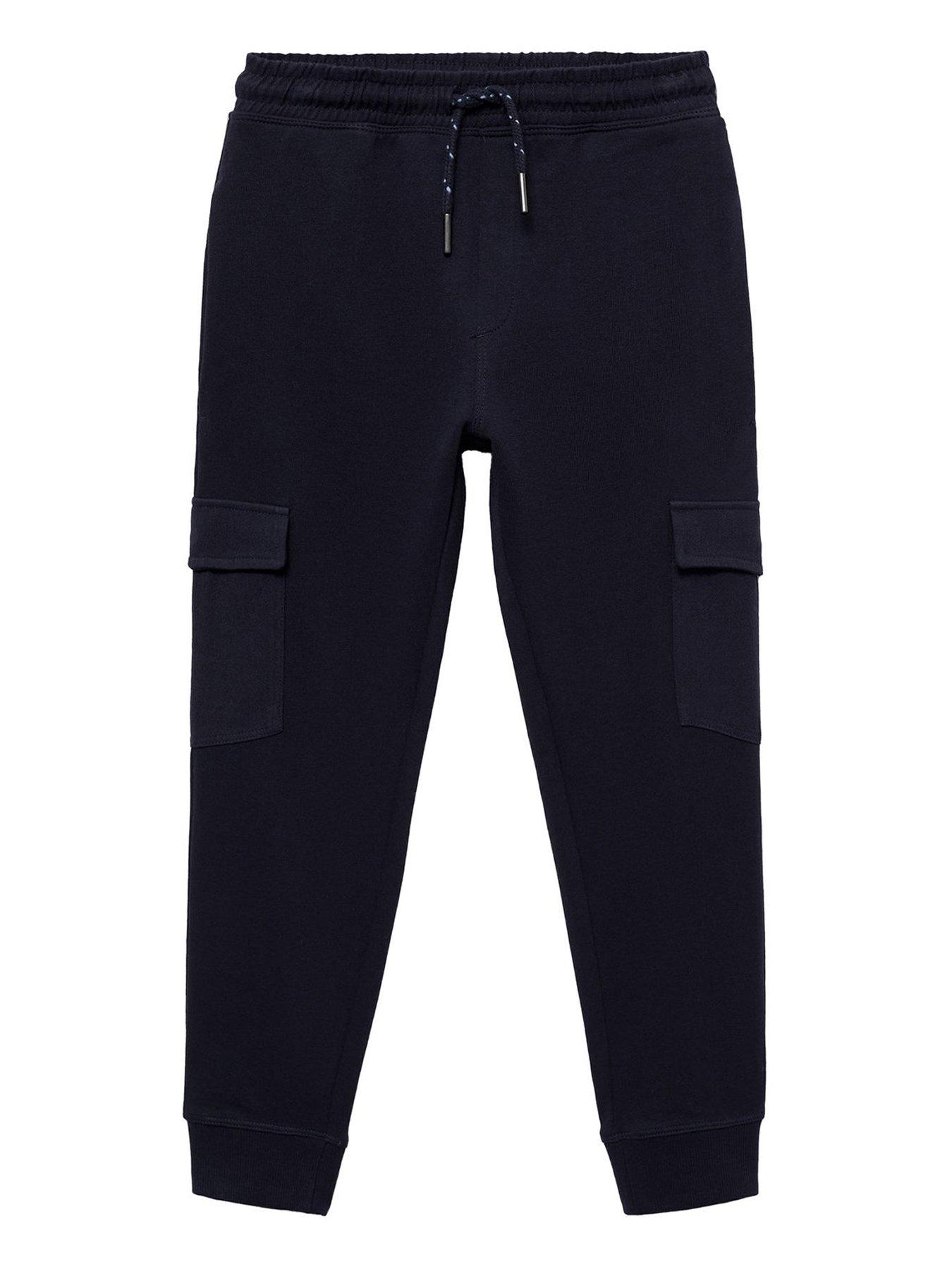 mango-boys-cargo-joggers-navy