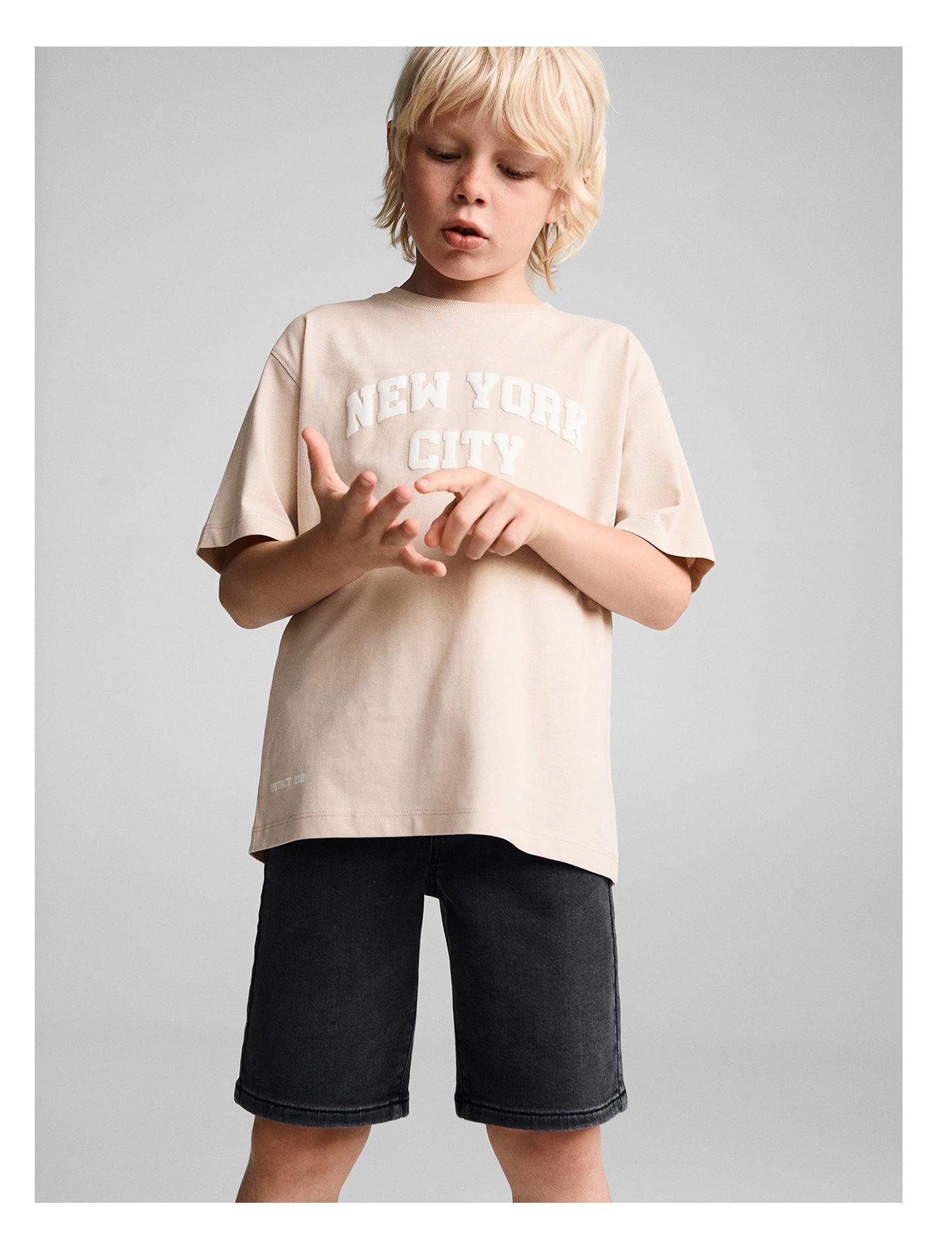 mango-boys-new-york-short-sleeve-tshirt-beige