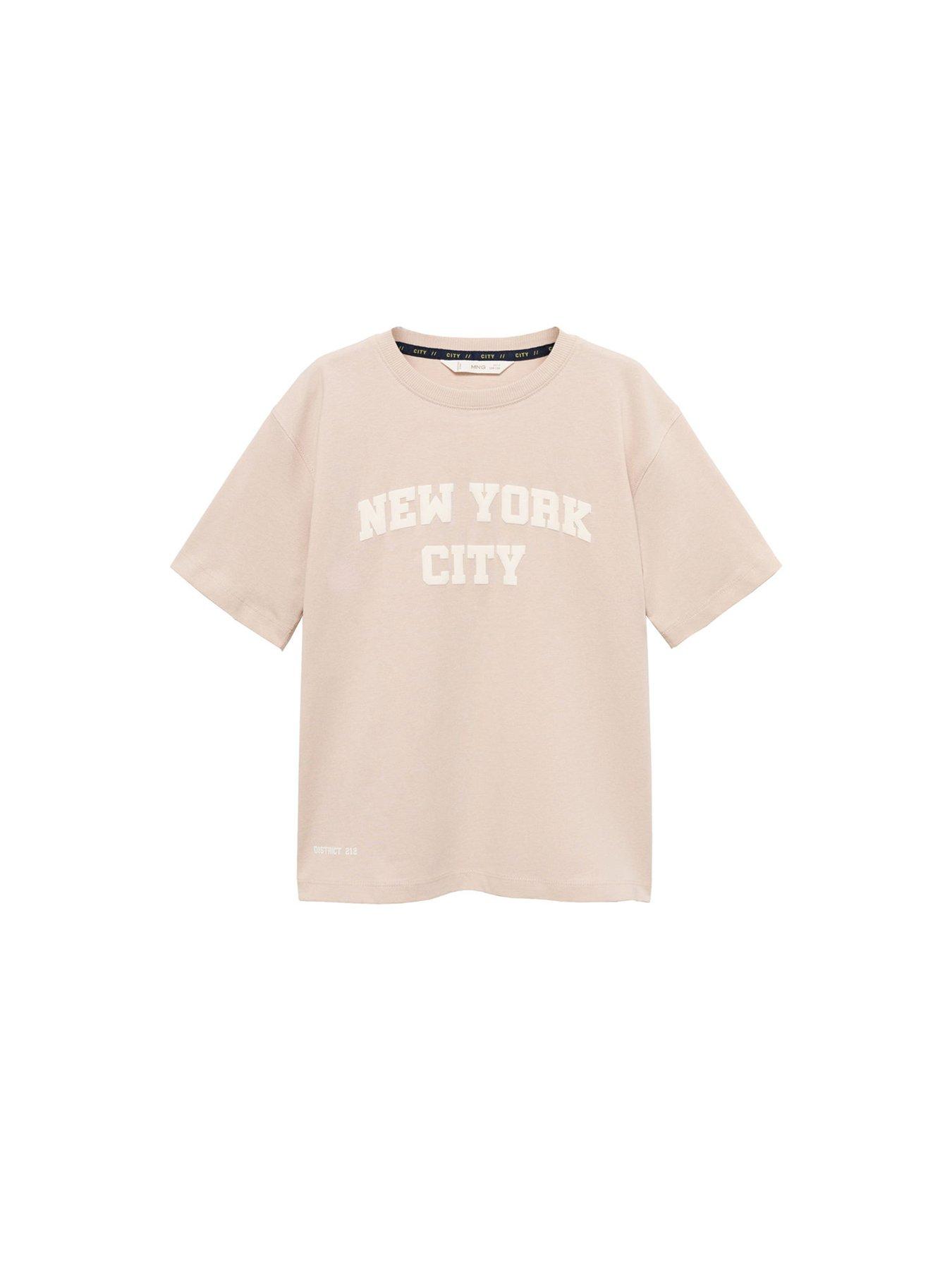 mango-boys-new-york-short-sleeve-tshirt-beigestillFront